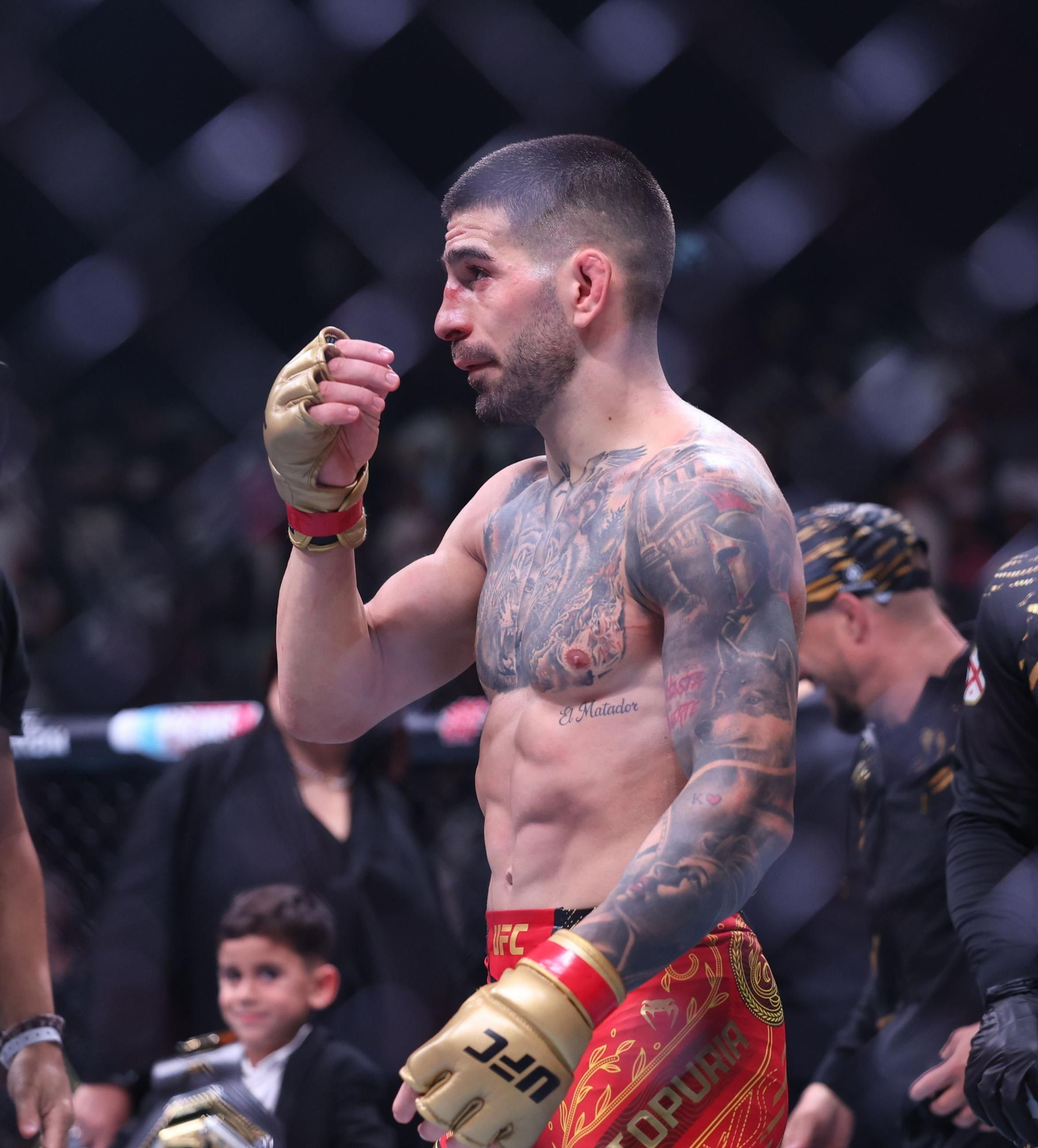 Las fotos de Topuria - Holloway