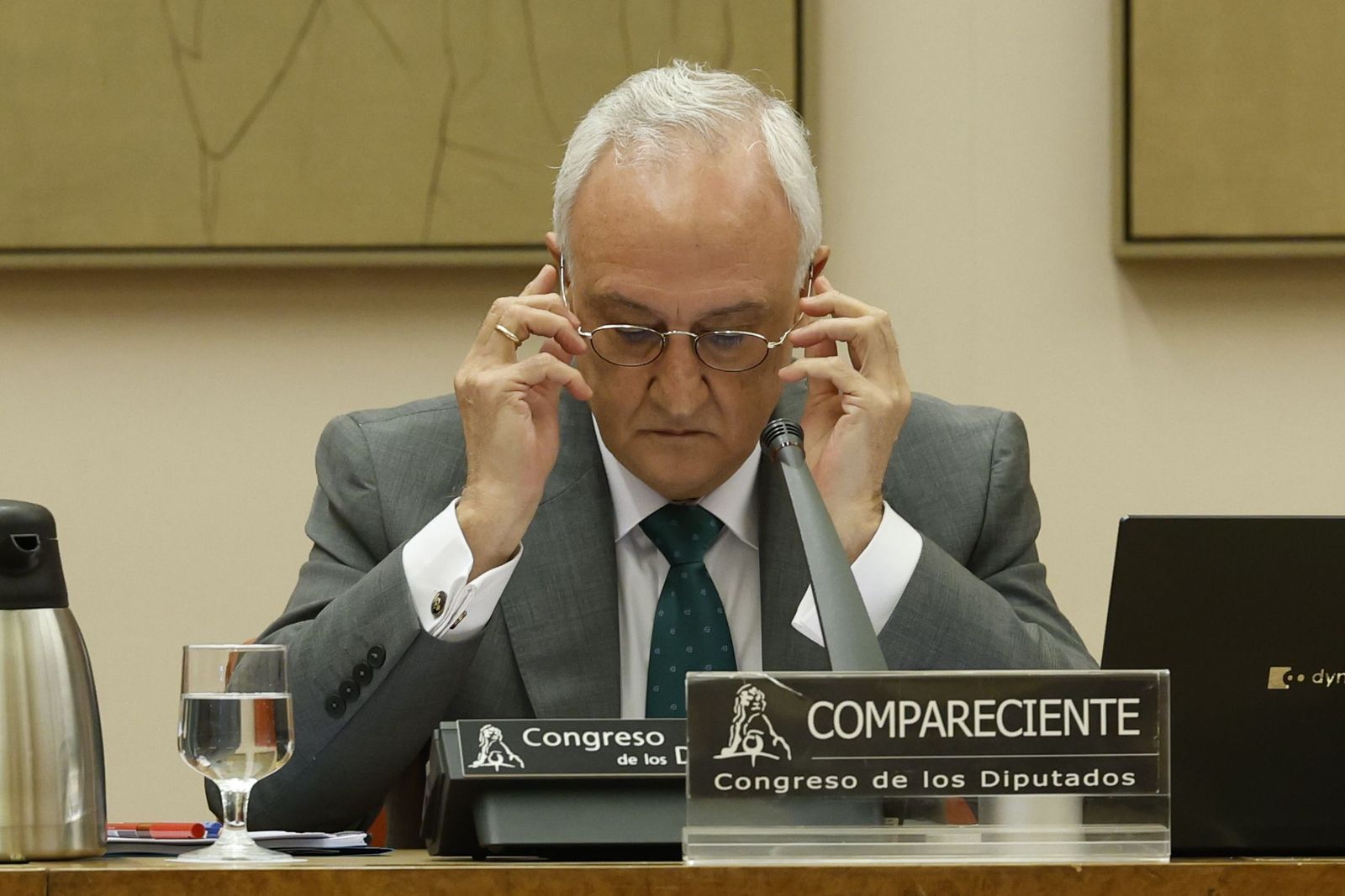 El  teniente general jefe del Mando de Apoyo de la Guardia Civil, Arturo Espejo