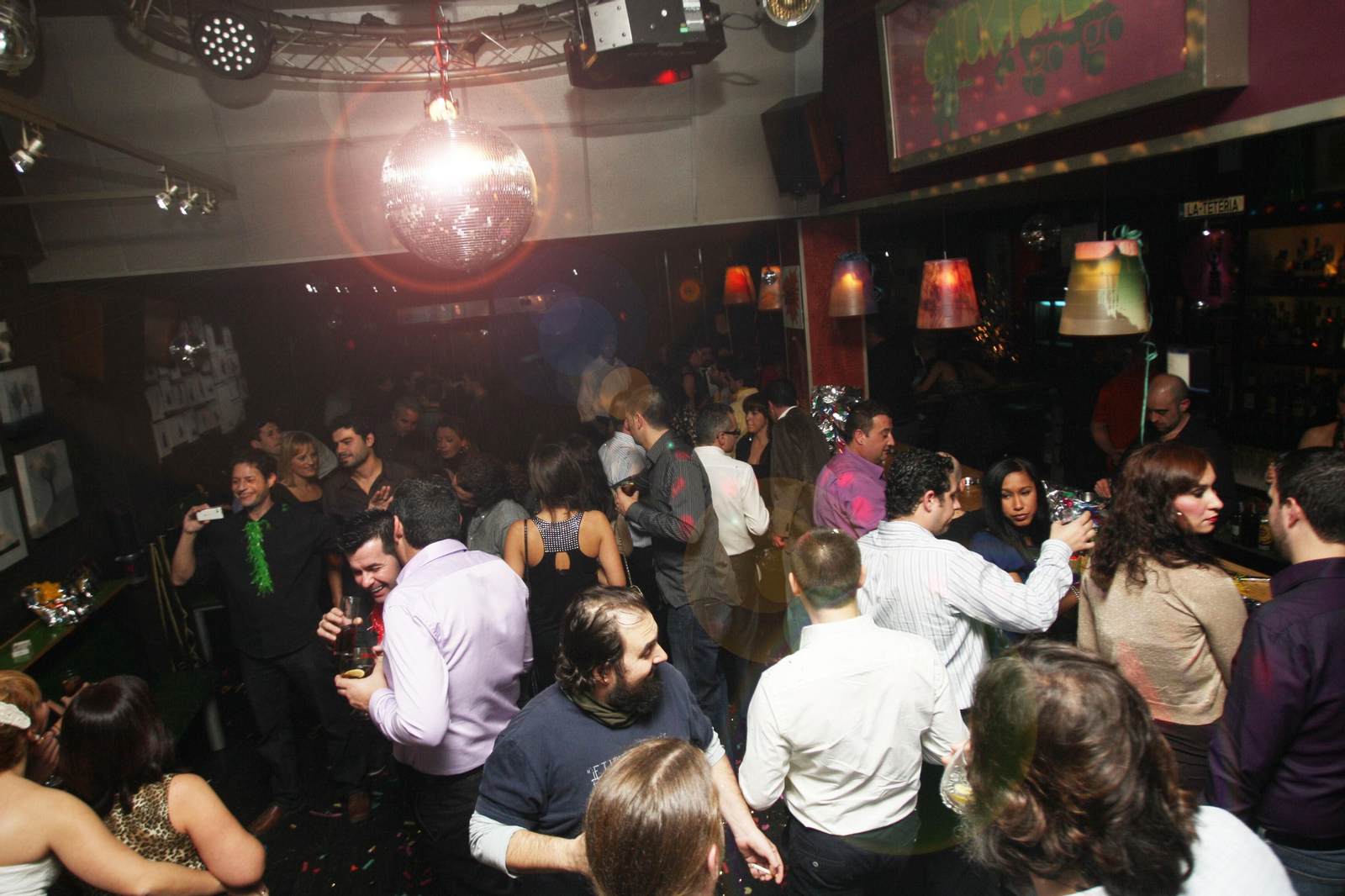 Una fiesta de Fin de Año.