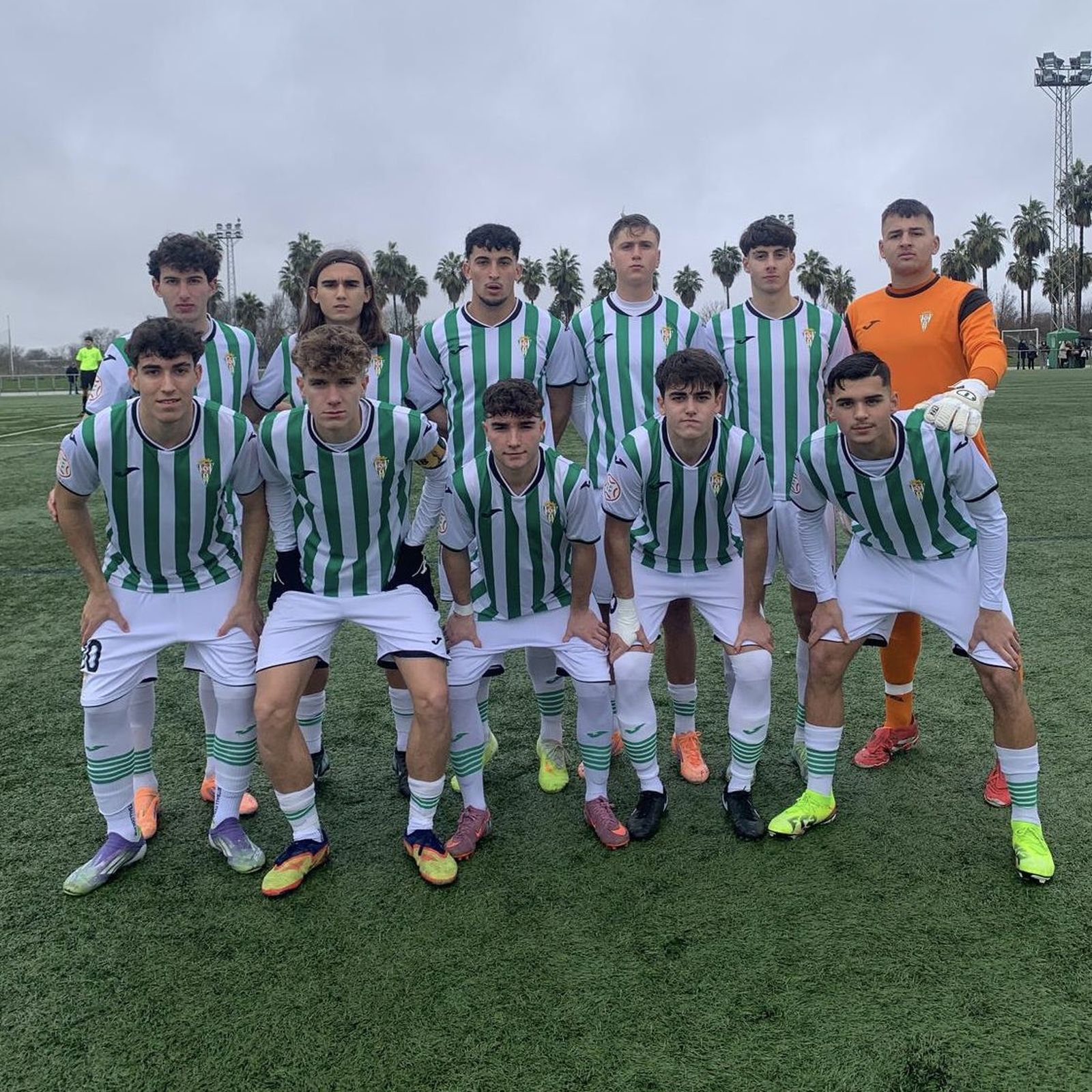 Once presentado por los blanquiverdes en su encuentro frente a los almerienses.