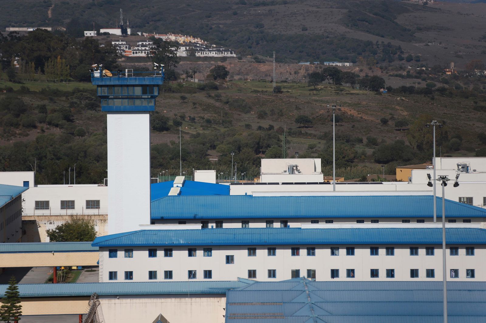 Exterior de la prisión de Botafuegos.