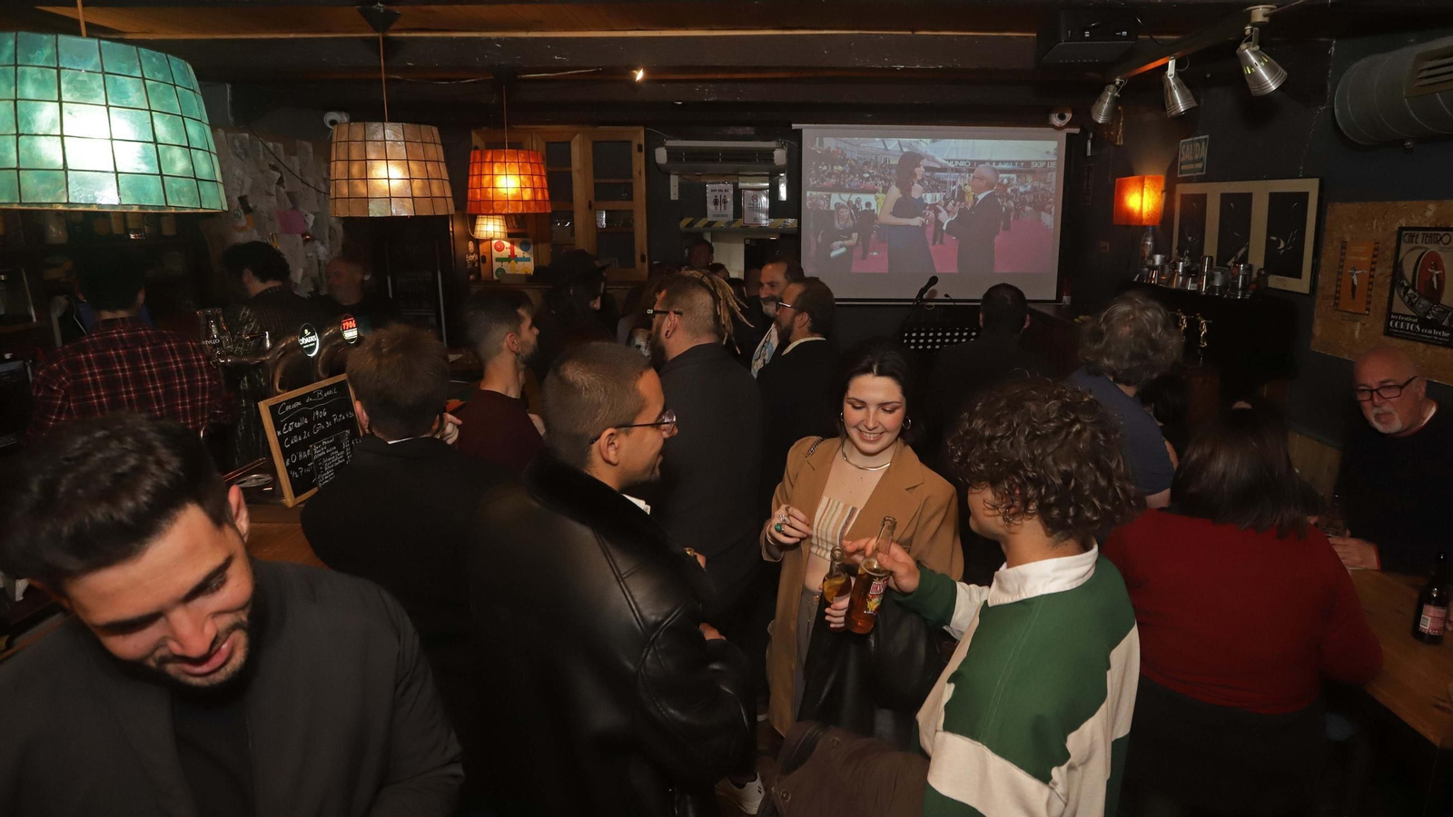 Ambiente en Café Teatro.