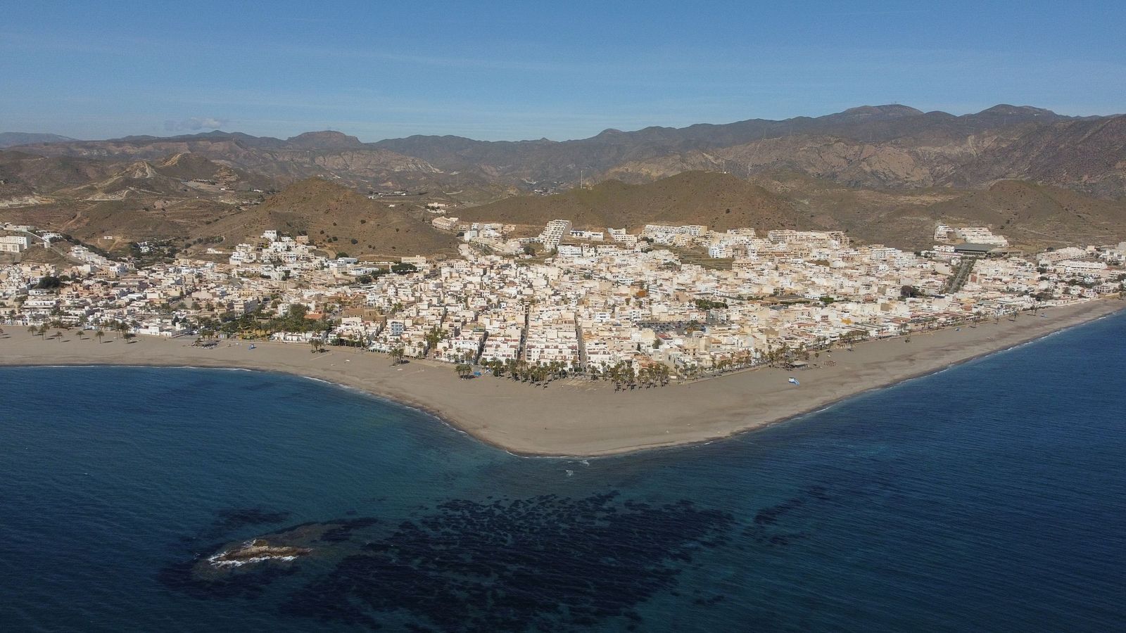 Vista panorámica de Carboneras.