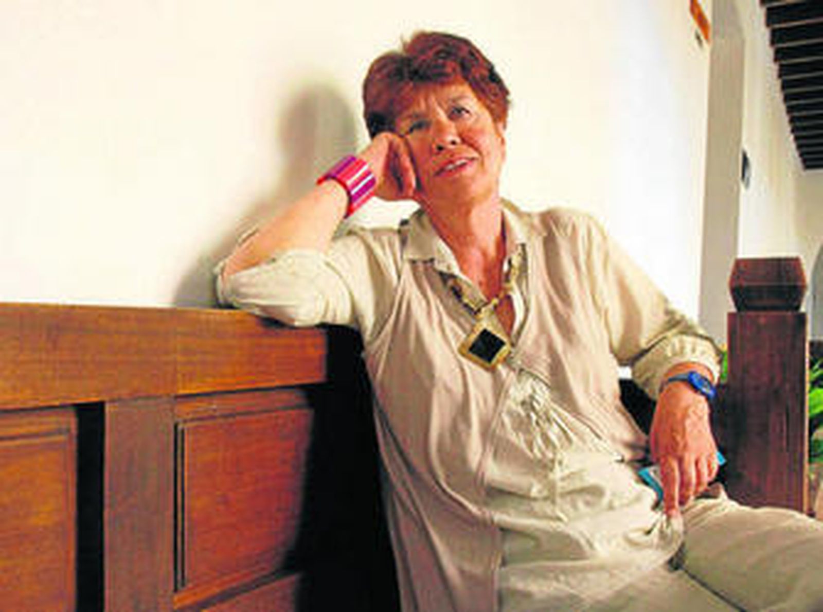 María Victoria Sendón, ayer, en los cursos de Ronda.