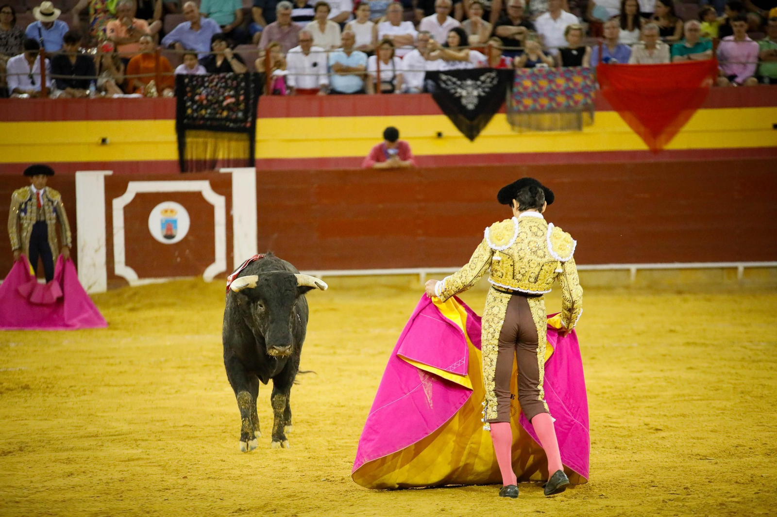 Imágenes de la corrida de toros en Roquetas de Mar