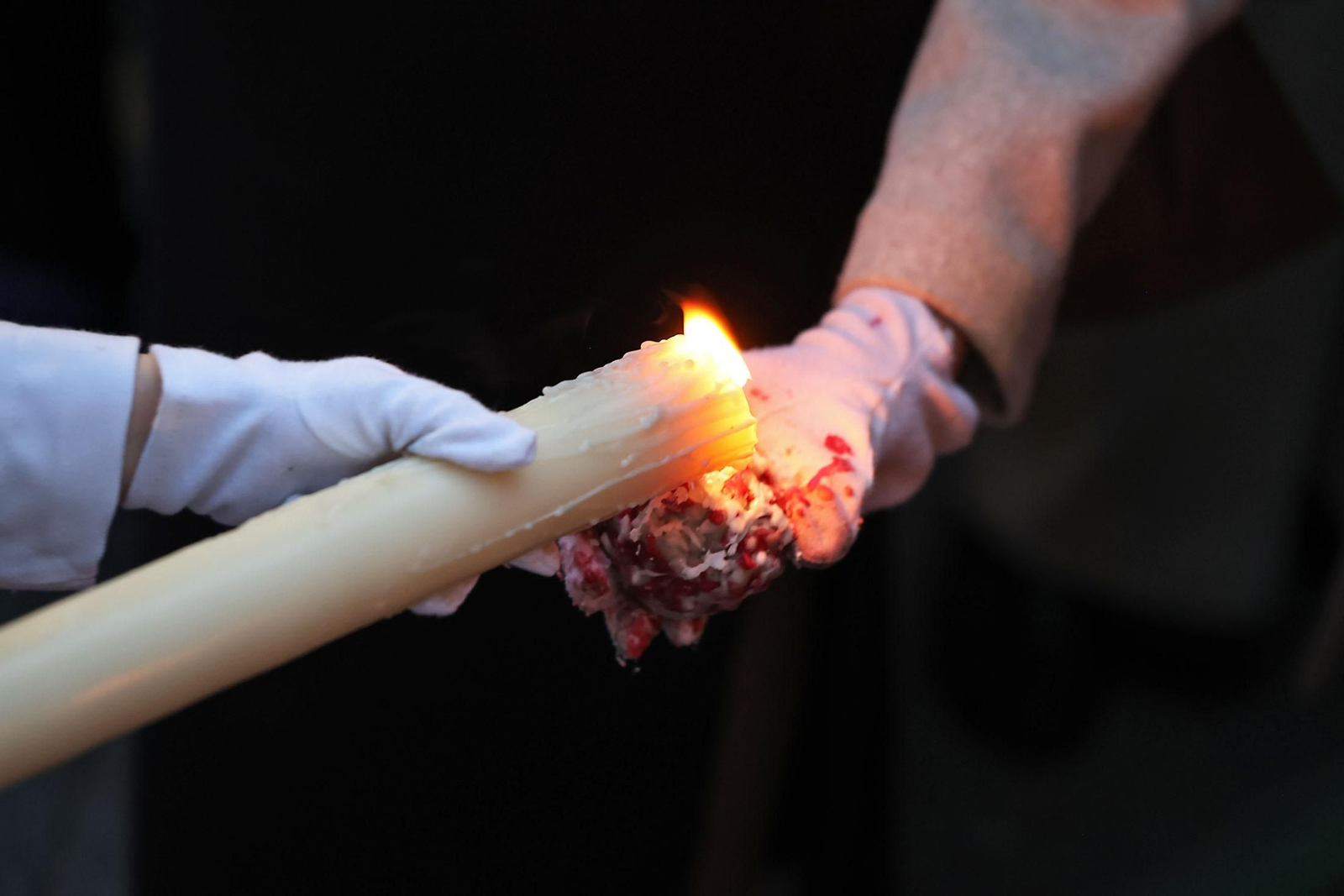 Miércoles Santo: La Hermandad de La Esperanza por las calles de Huelva