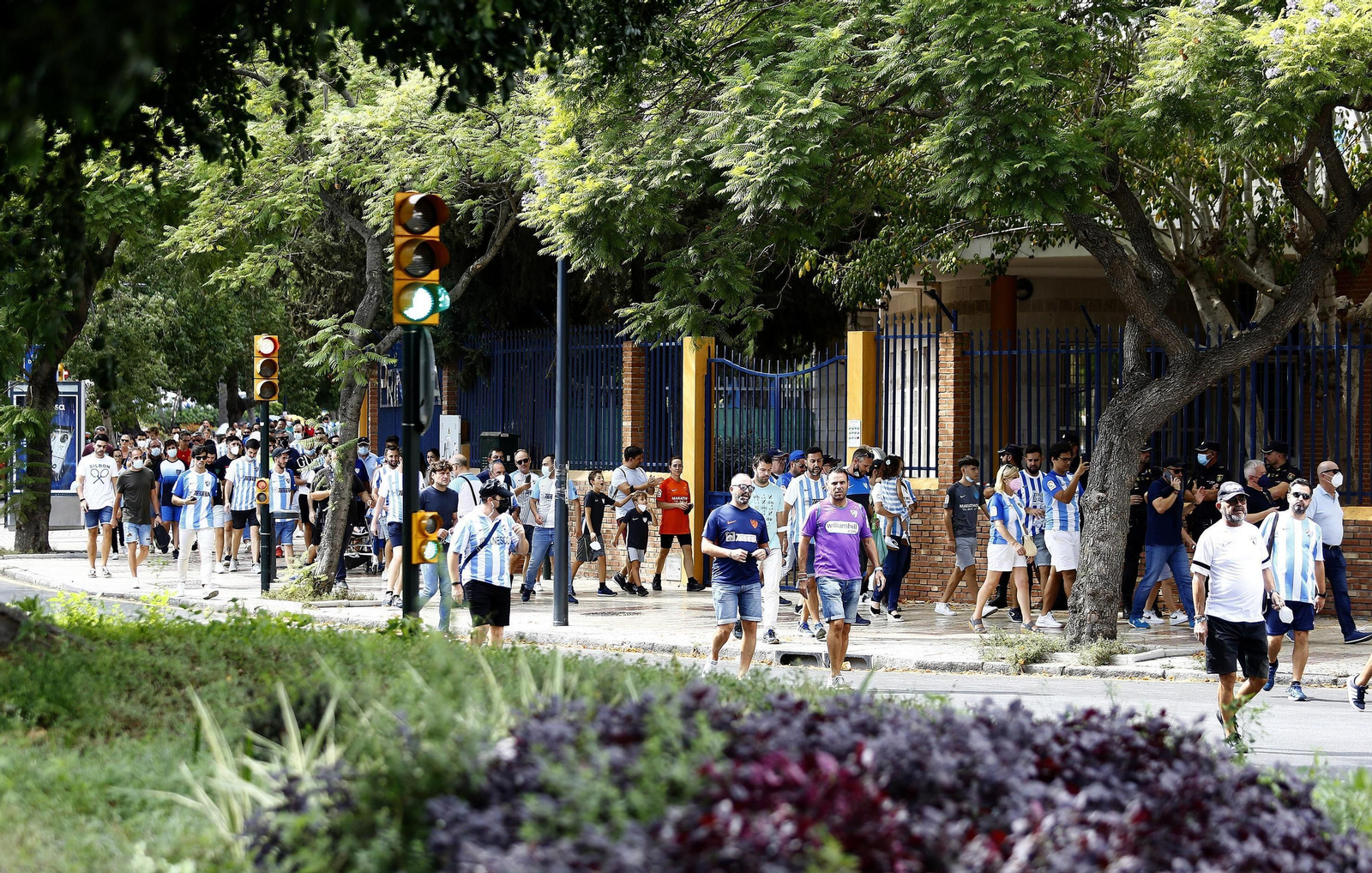 Las fotos de la victoria del Málaga CF ante el Fuenlabrada