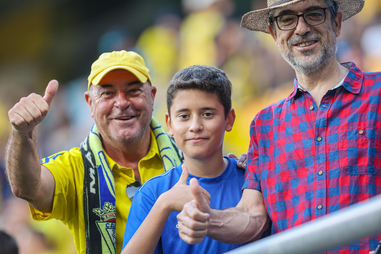 Las imágenes del Cádiz-Atlético de Madrid del Trofeo Carranza