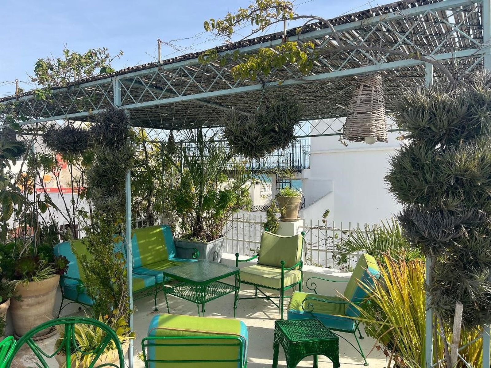 Imágenes de la vivienda en Tánger del interiorista americano Frank de Biasi