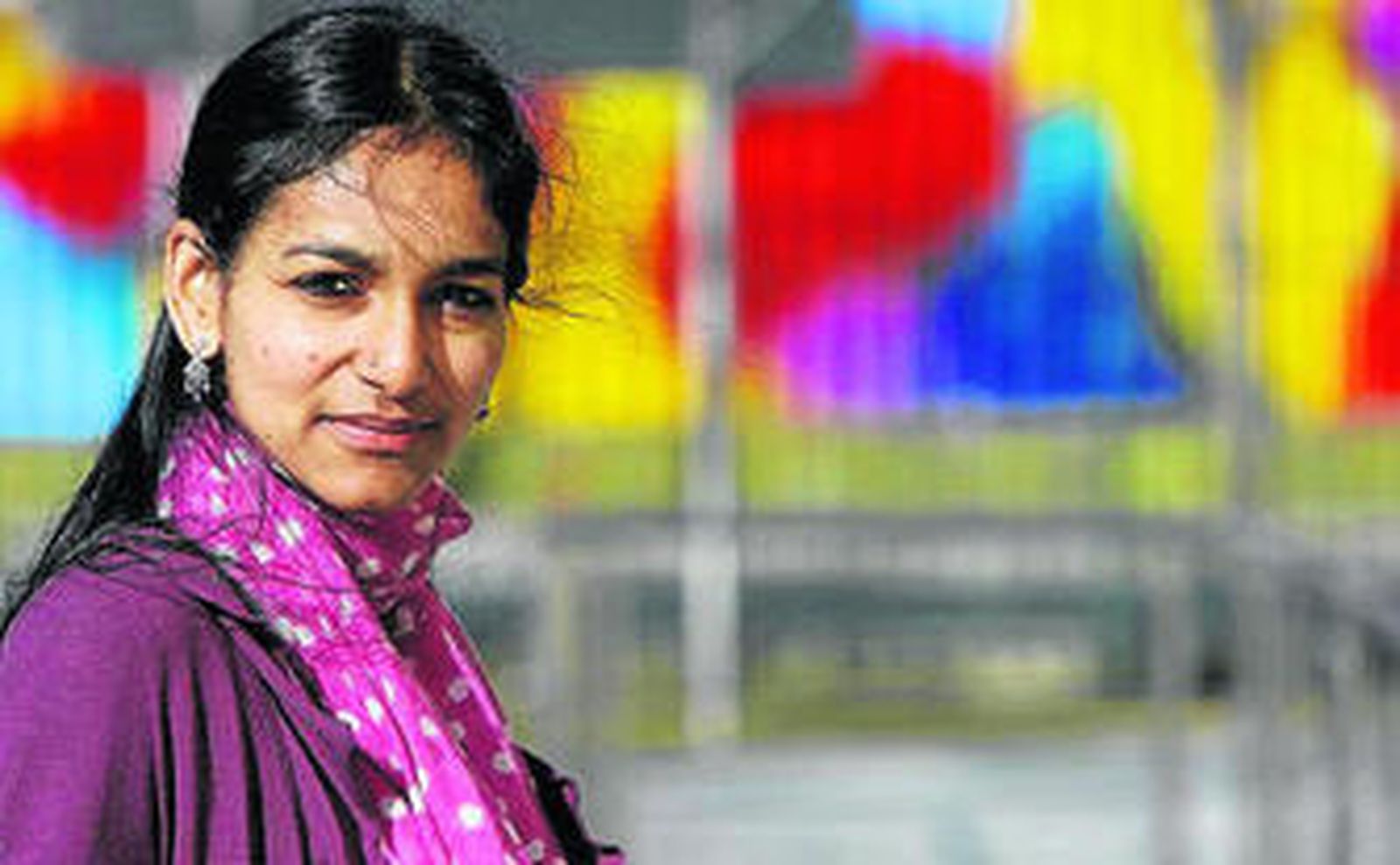 Shantala Shivalingappa, ayer en la Isla de la Cartuja.