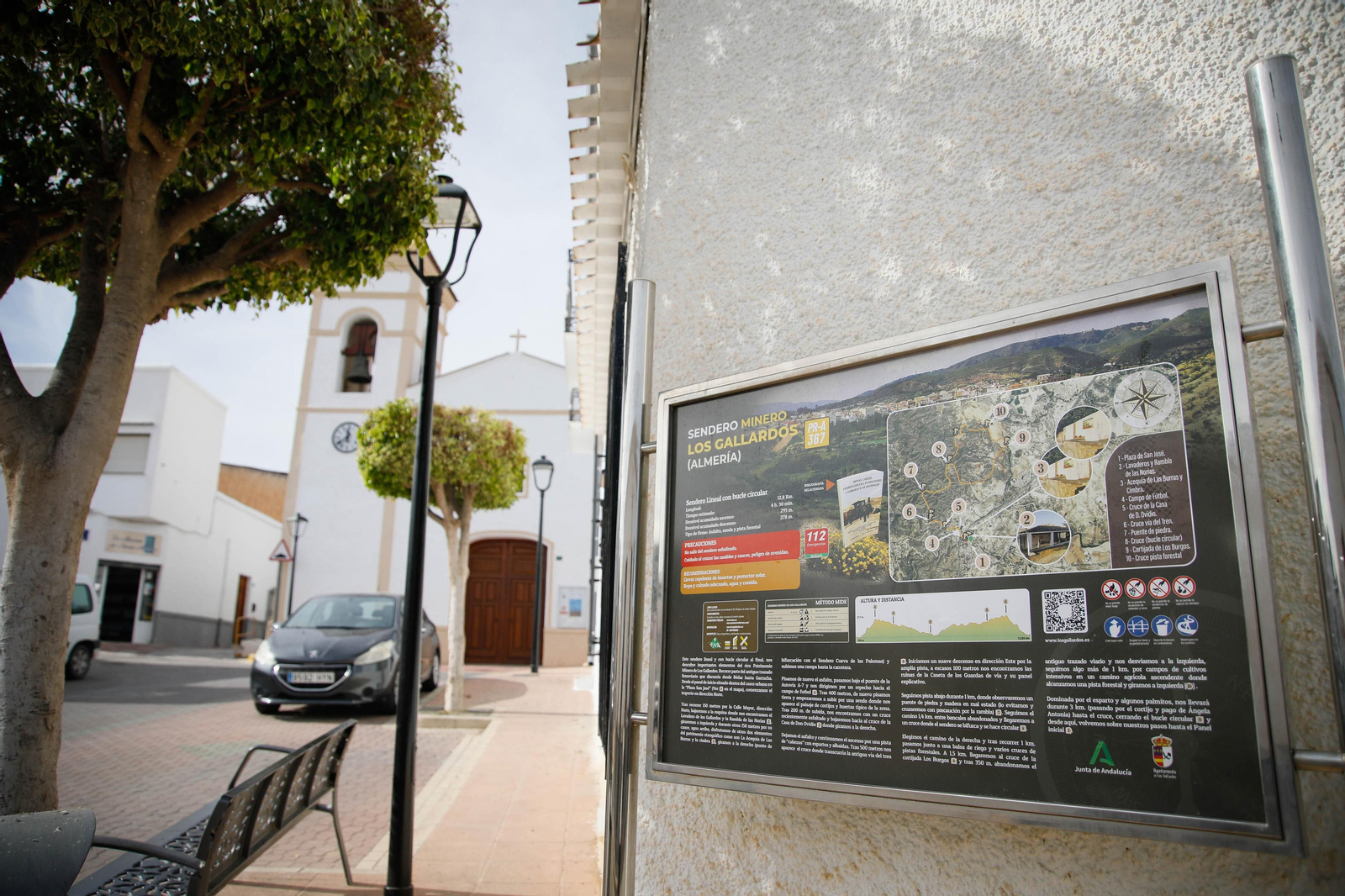 Entrevista al alcalde de los Gallardos y visita al pueblo en imágenes por el centenario como municipio independiente