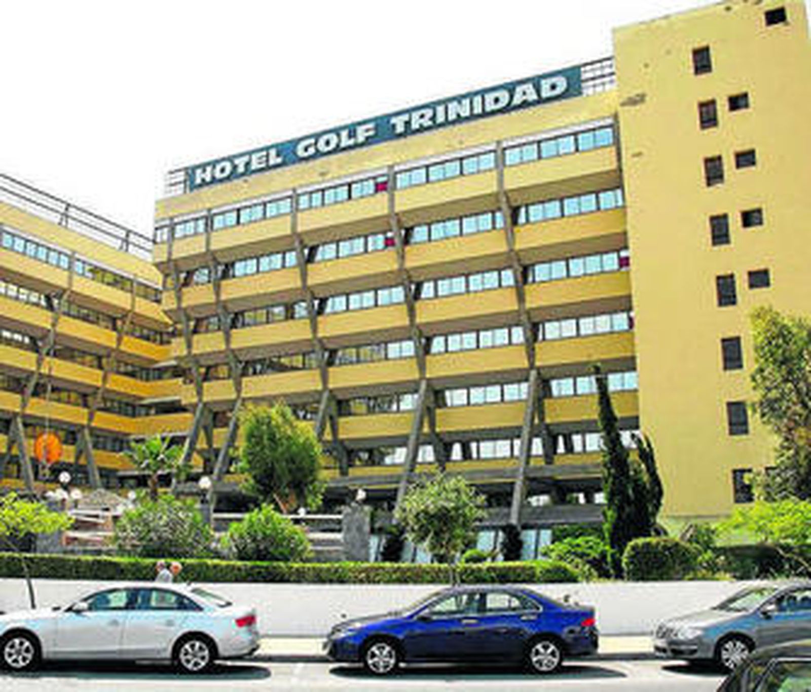 Uno de los muchos hoteles ubicados en la Urba de Roquetas.