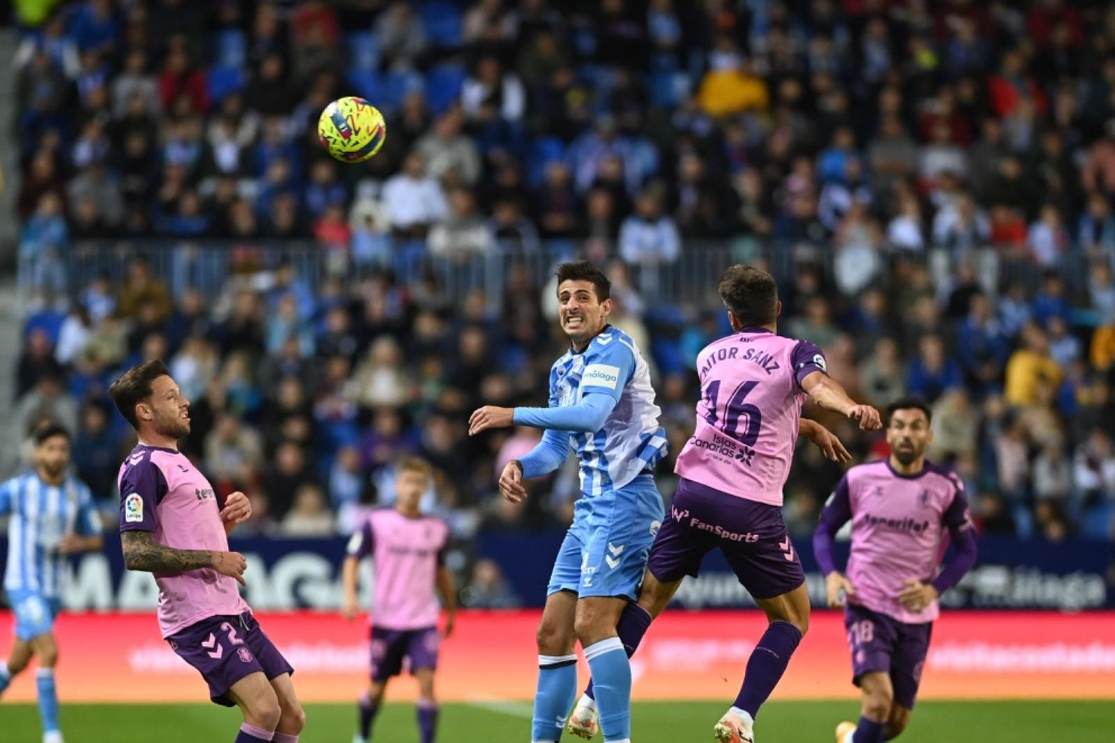 El Málaga CF - Tenerife, en fotos