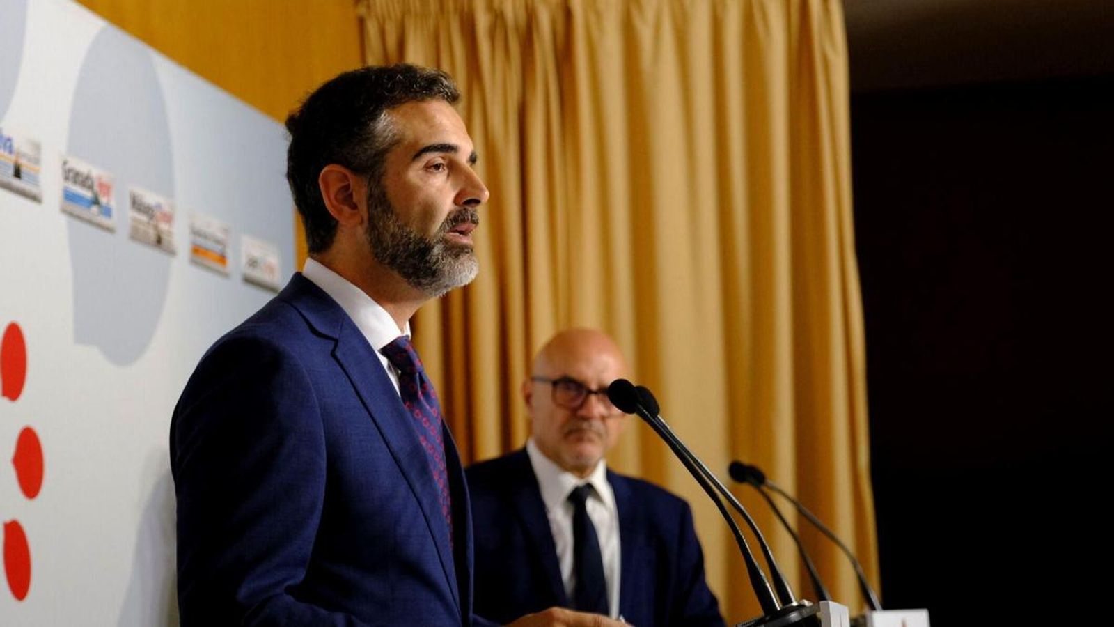 Fernández-Pacheco durante su alocución.