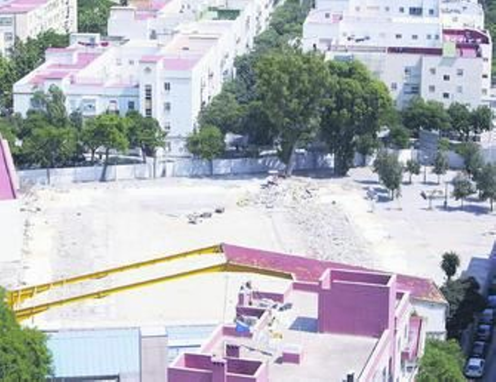 Las obras del Pabellón Portillo recobrarán un ritmo normal a partir del próximo lunes.