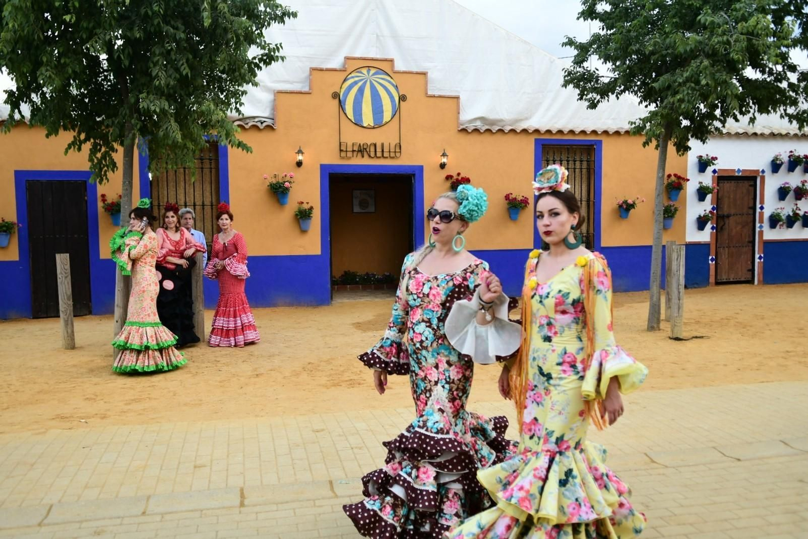 Las imágenes de lunes de Feria