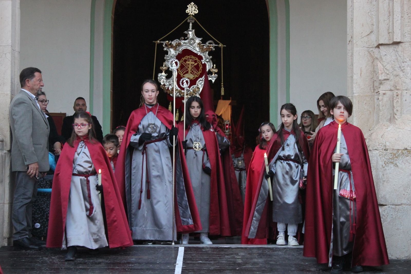 La procesión del Viernes Santo en Vélez-Rubio, en imágenes