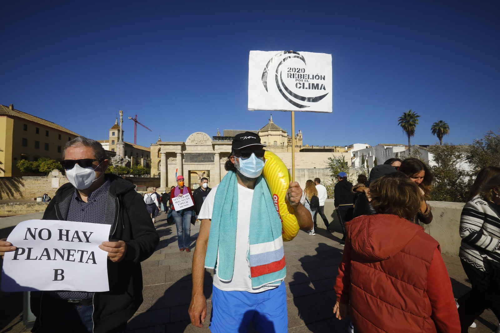 Así ha sido la manifestación por el clima en Córdoba