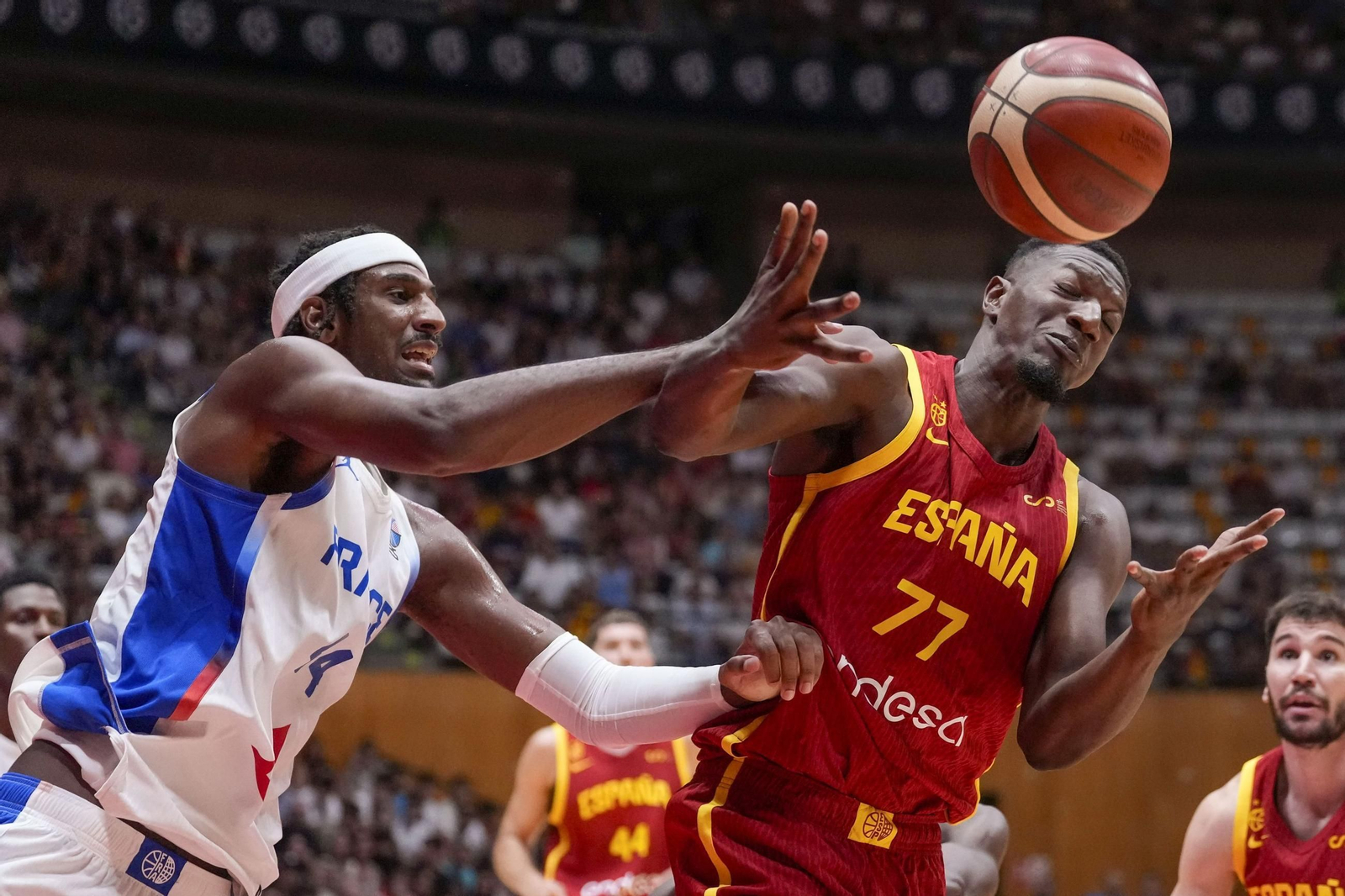 Las fotos del España - Francia de baloncesto
