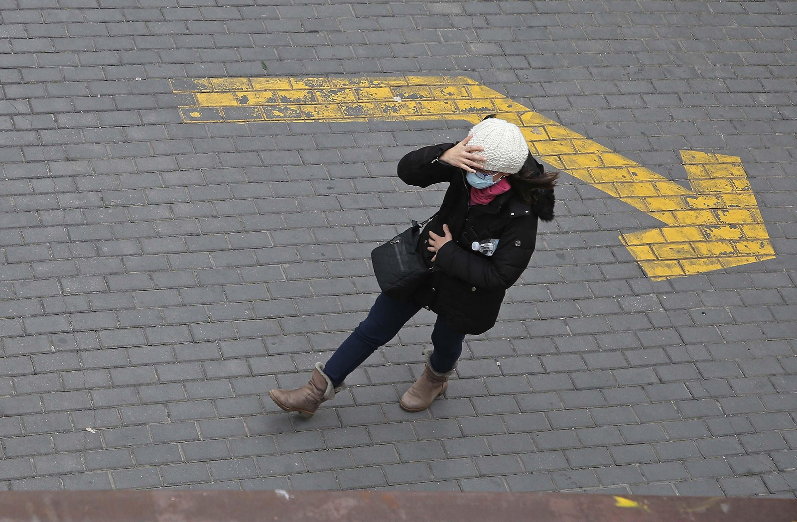 Fotos de los efectos del temporal de viento en Algeciras