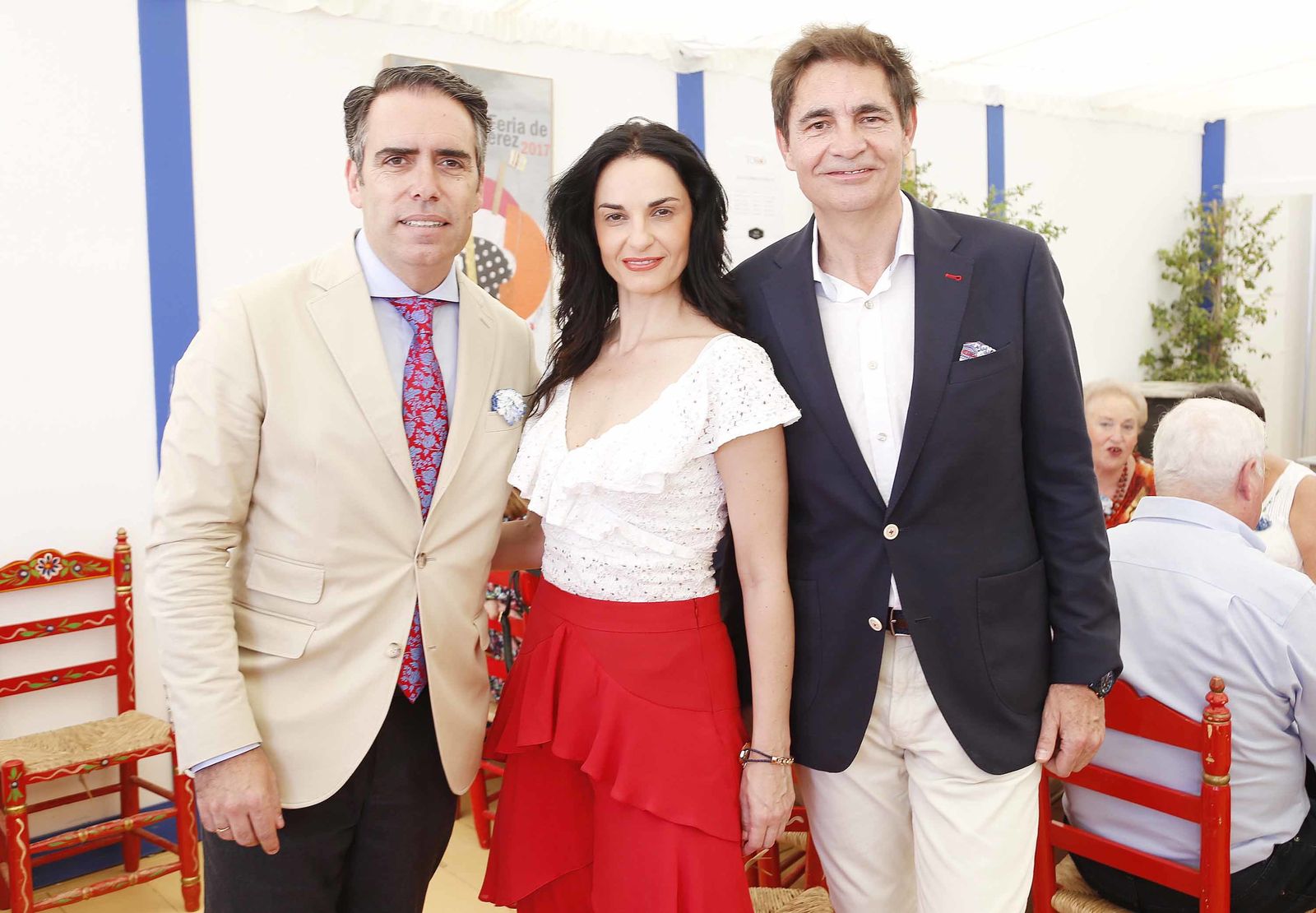 Rafael Navas, Pilar Astola y Rafa Cremades.
