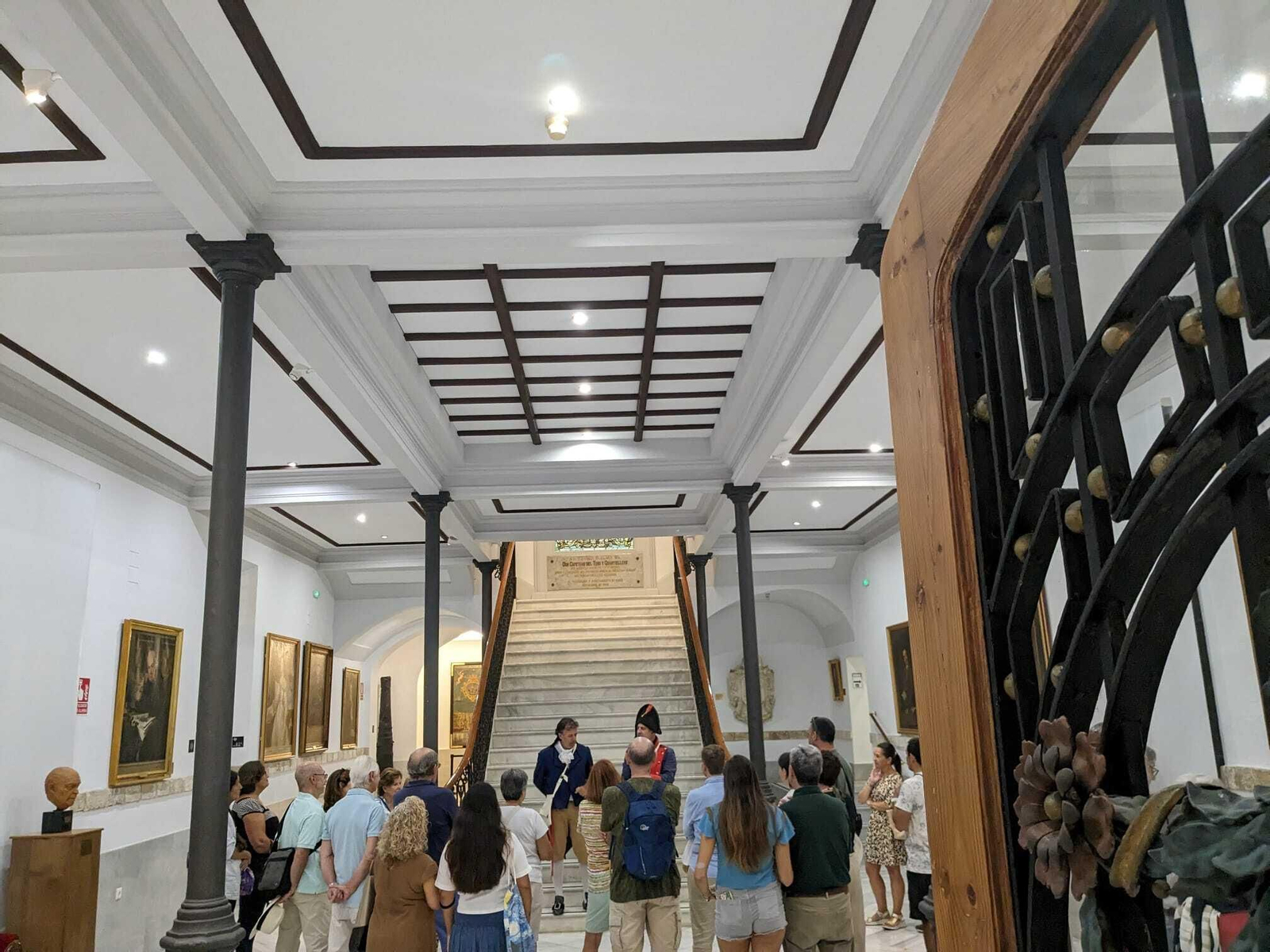 Una de las visitas de ‘Un paseo por las Cortes de Cádiz y la Guerra de la Independencia’.