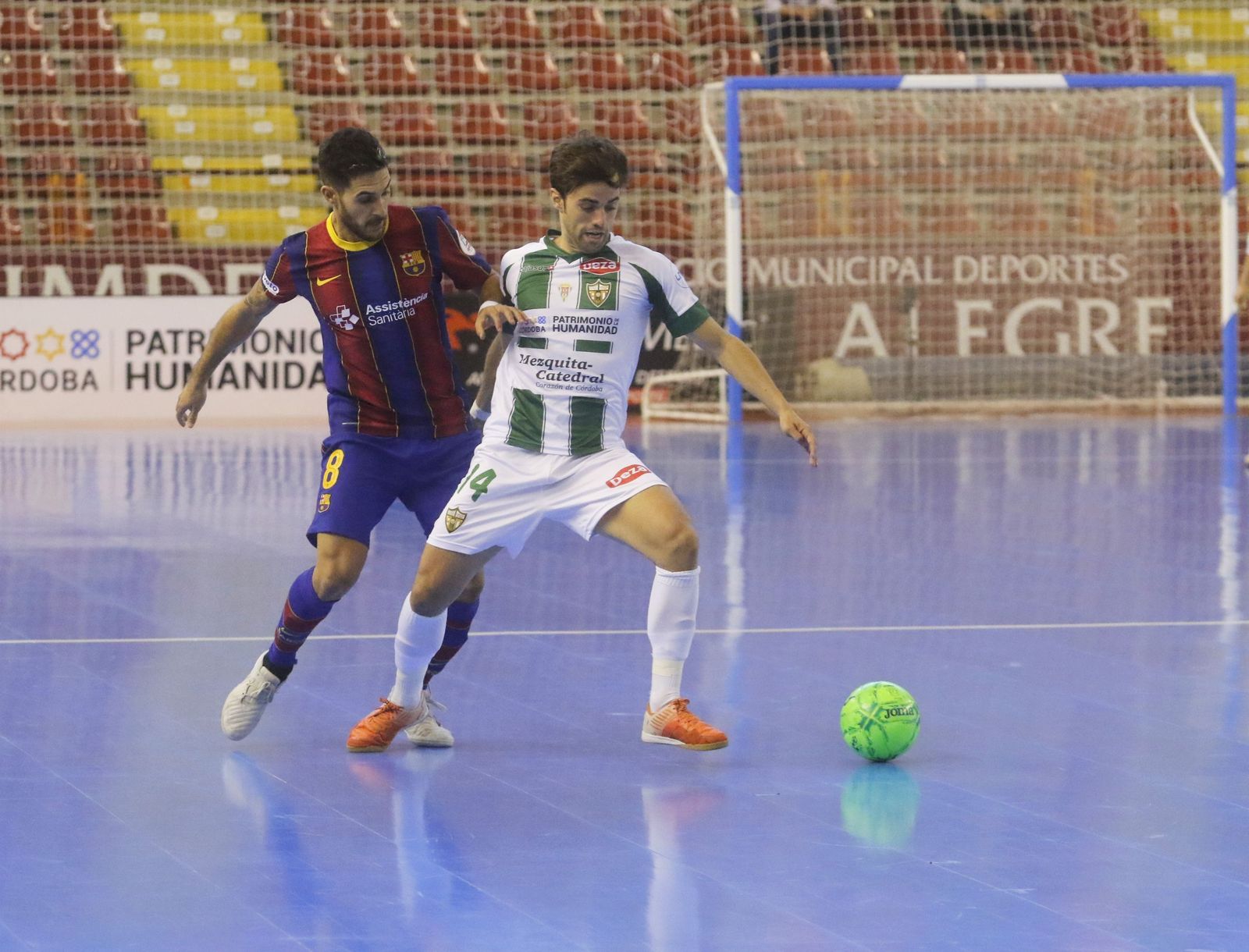 Las fotos de la hazaña: la victoria del Córdoba Futsal ante el Barça