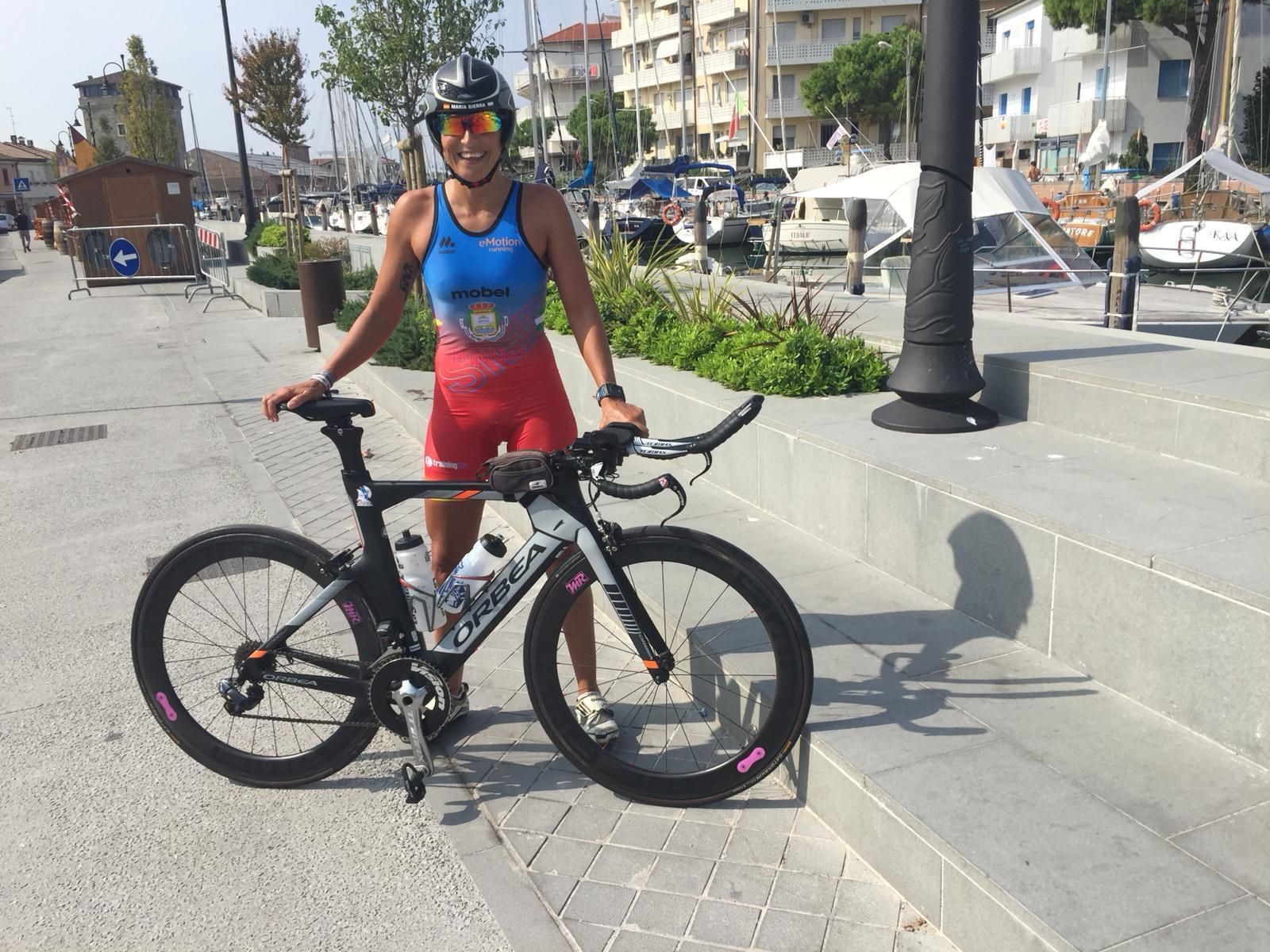 María Sierra disputa una de las pruebas más exigentes de este deporte.