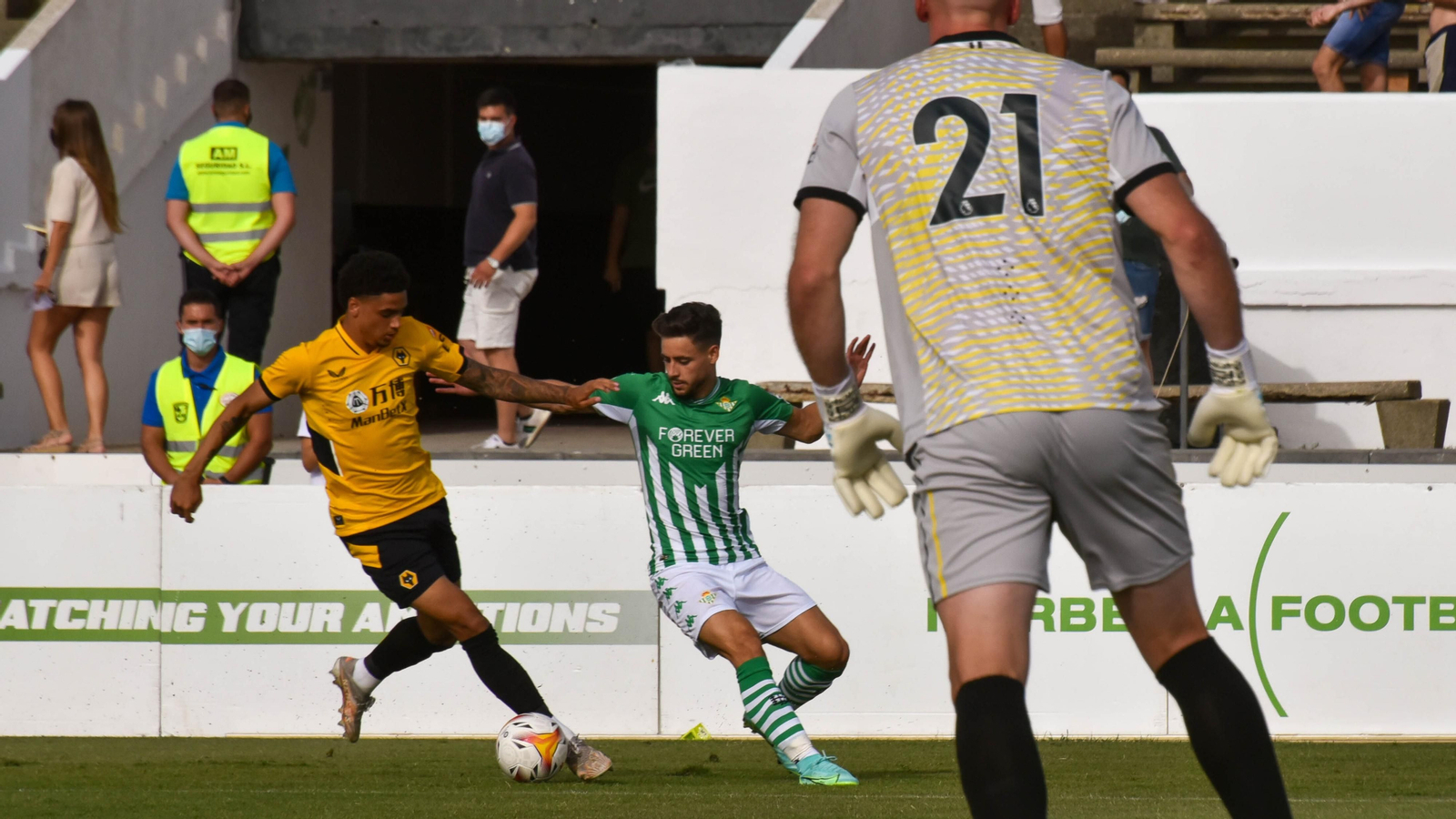 Las fotos del Real Betis Balompié - Wolverhampton Wanderers