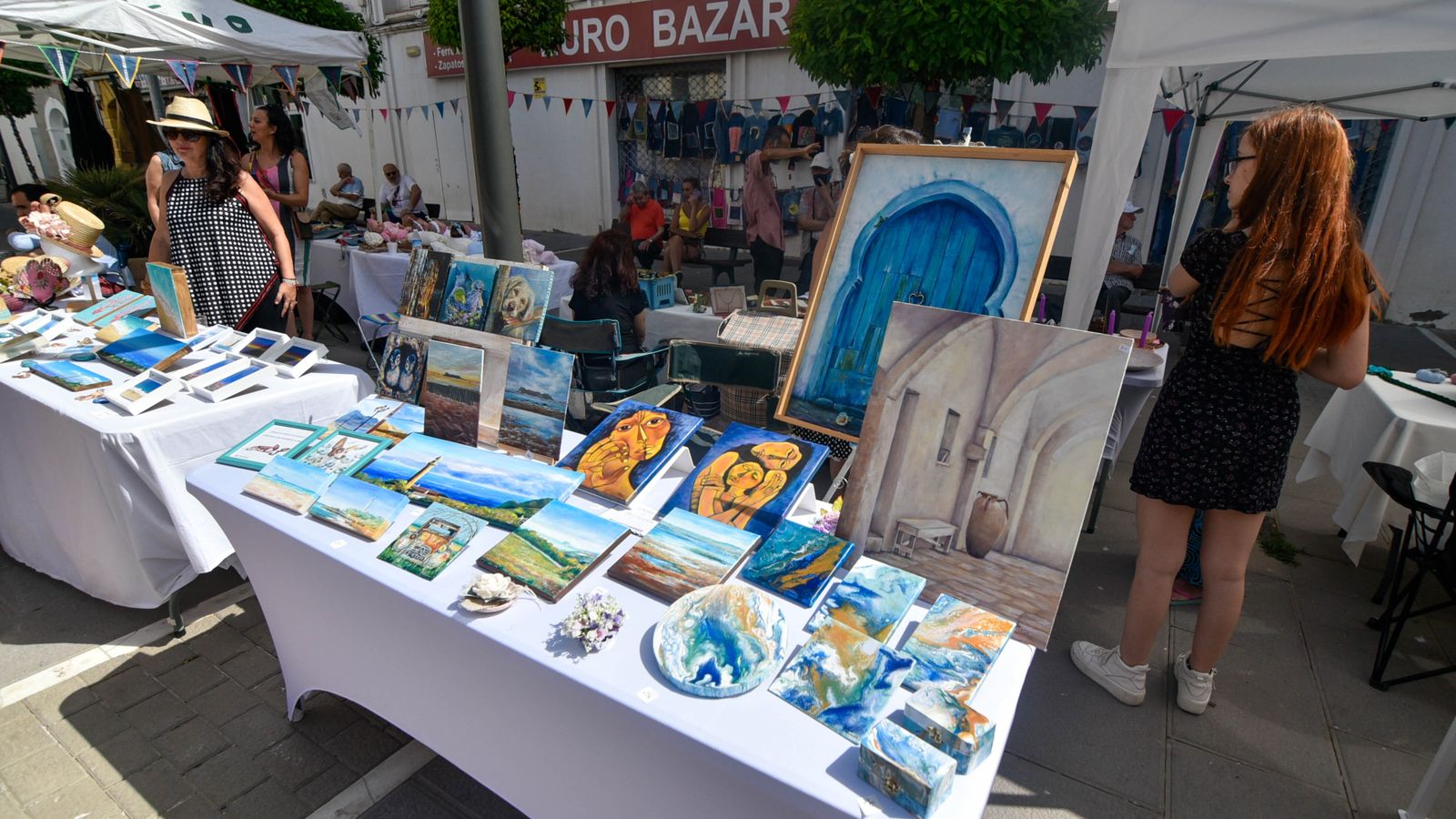 Las fotos del mercadillo de Recrearte