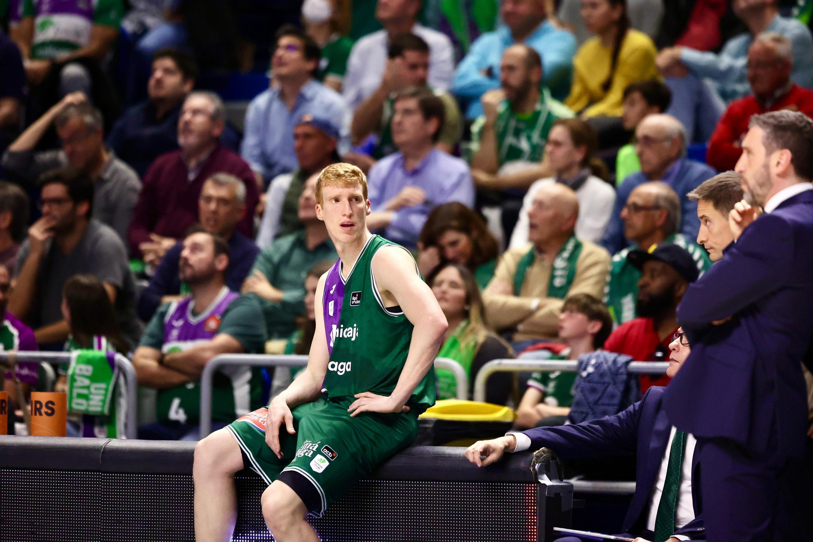 El Unicaja - Real Madrid, en fotos