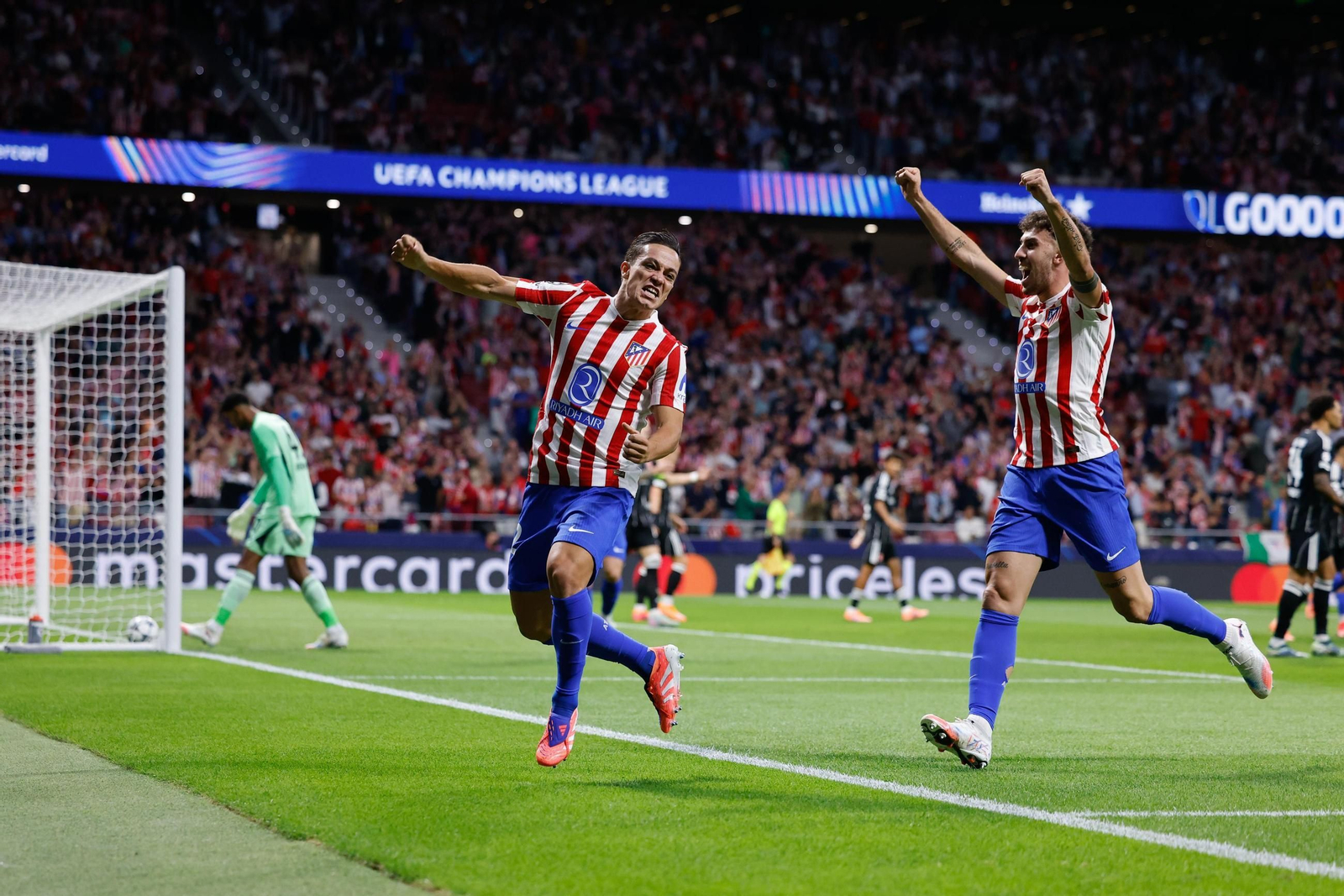 Las fotos del Atlético de Madrid-Eintracht