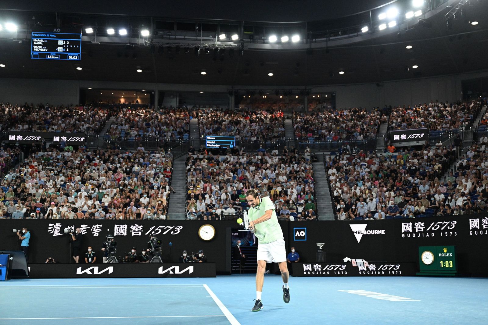 Las imágenes de la gran final entre Nadal y Medvedev (2)