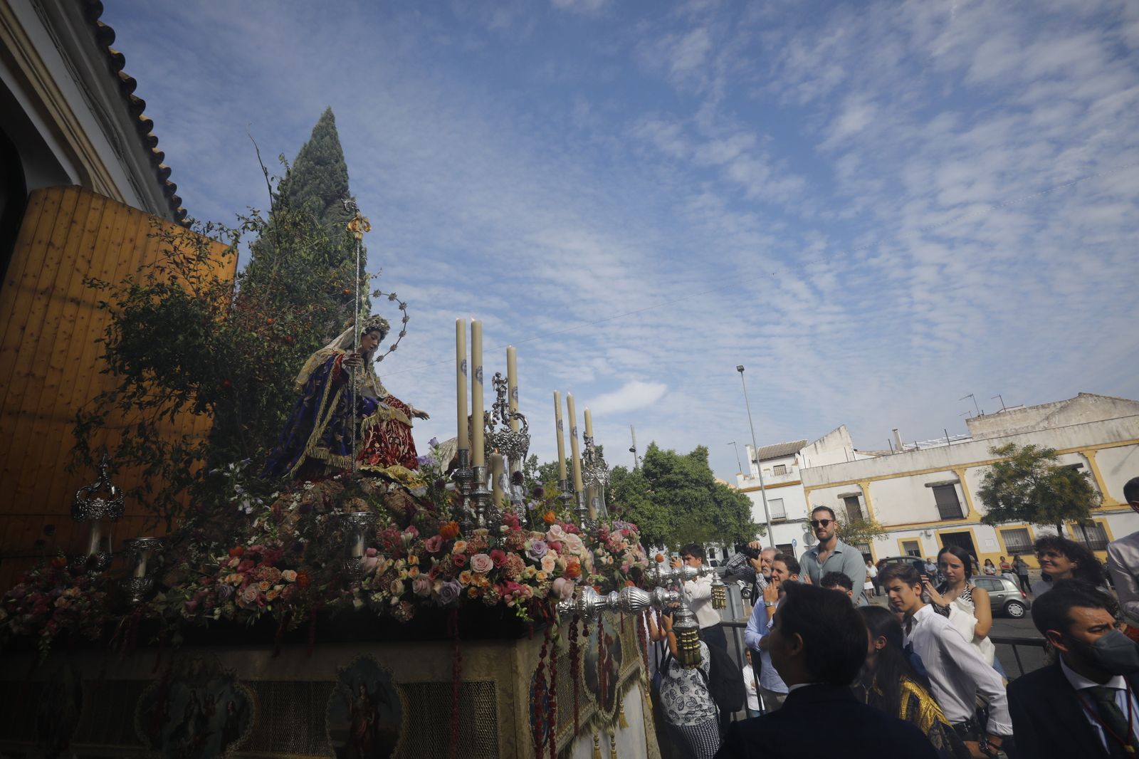 La procesión de la Divina Pastora de las Almas de Córdoba, en imágenes