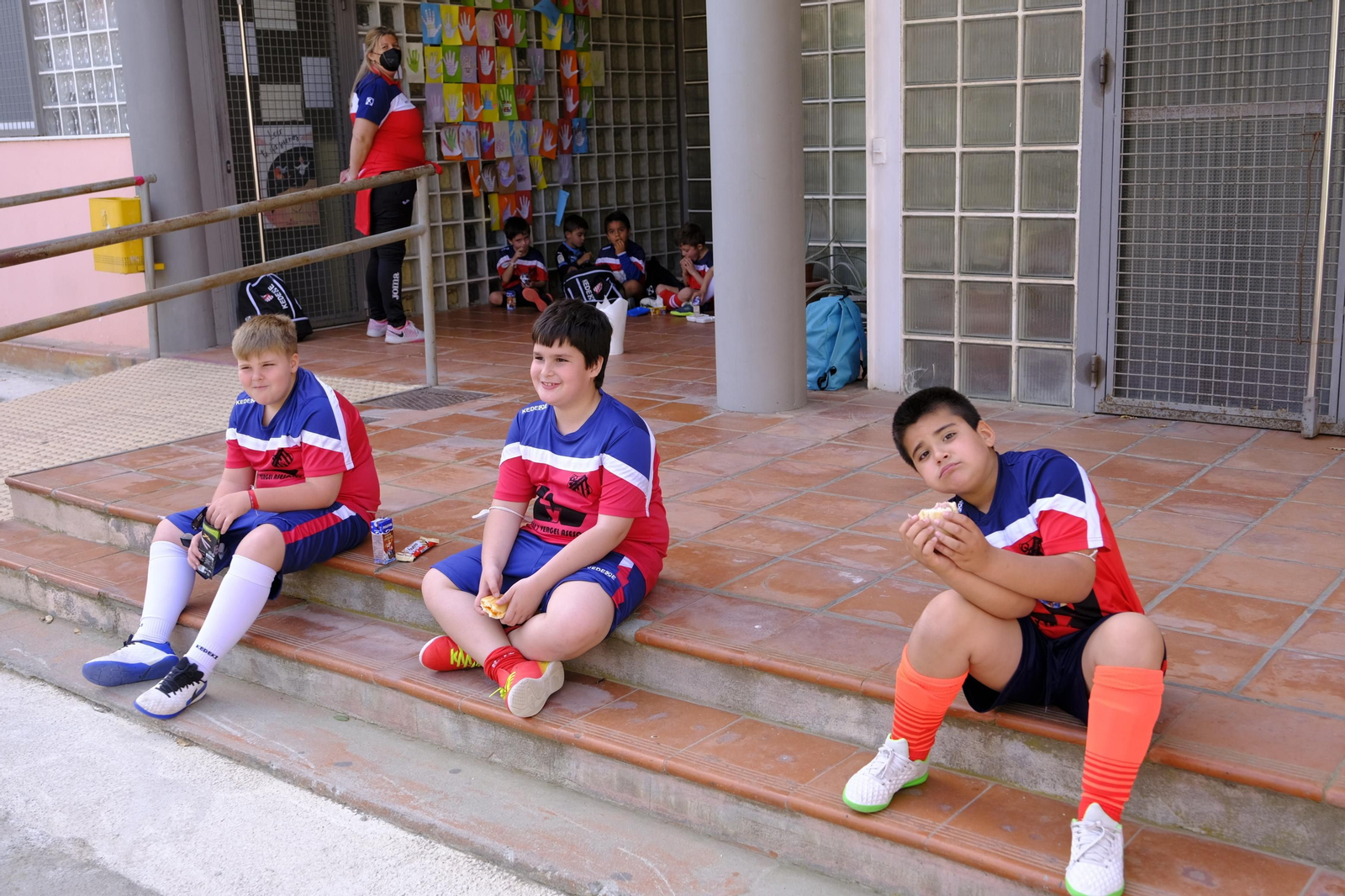 Fotogalería de los campus de Sporting Almería y Fútbol Indoor La Academia.
