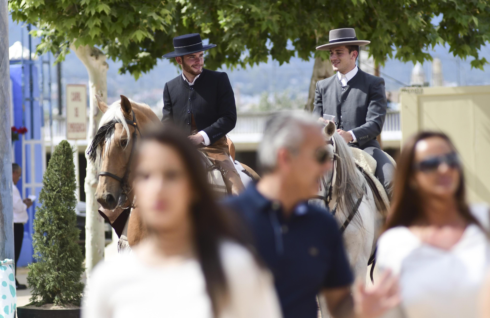 Las imágenes de lunes de Feria