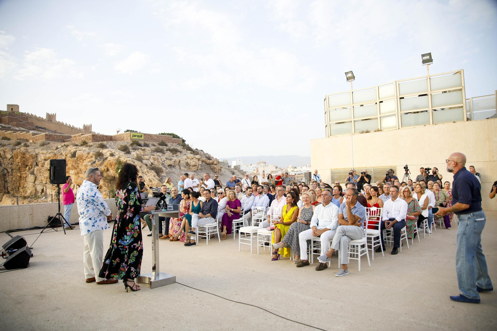 Presentación de la Feria de Almería 2024 en honor de la Virgen del Mar, en imágenes