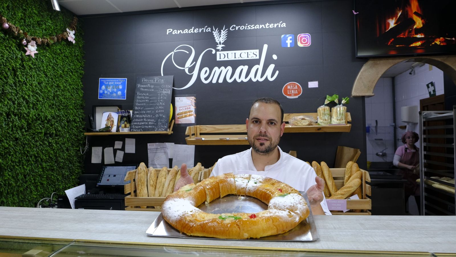 Tu roscón de reyes en Yemadi, tradición y calidad, en imágenes