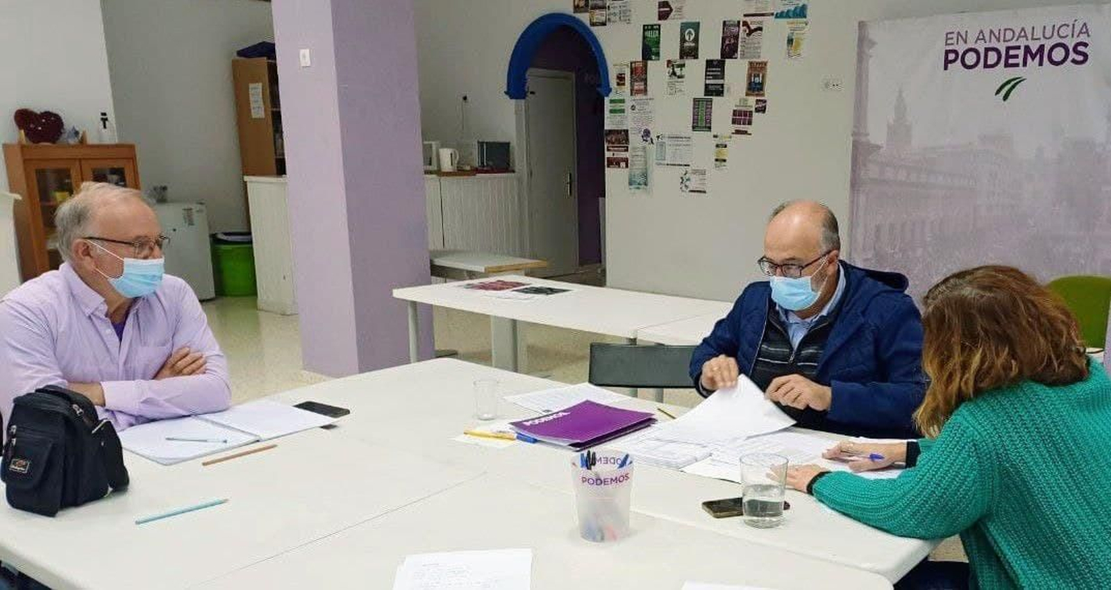Podemos Jerez abre su sede para asesorar a la ciudadanía.