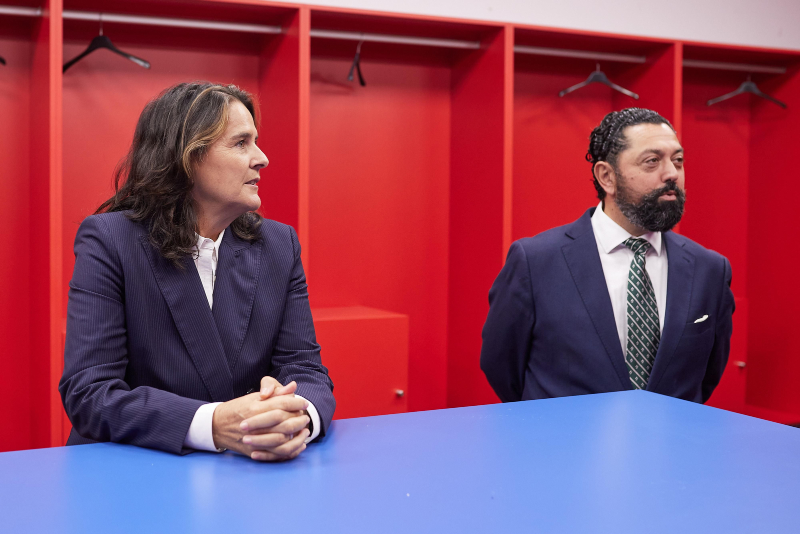Las fotos del Estadio de la Cartuja para el tenis