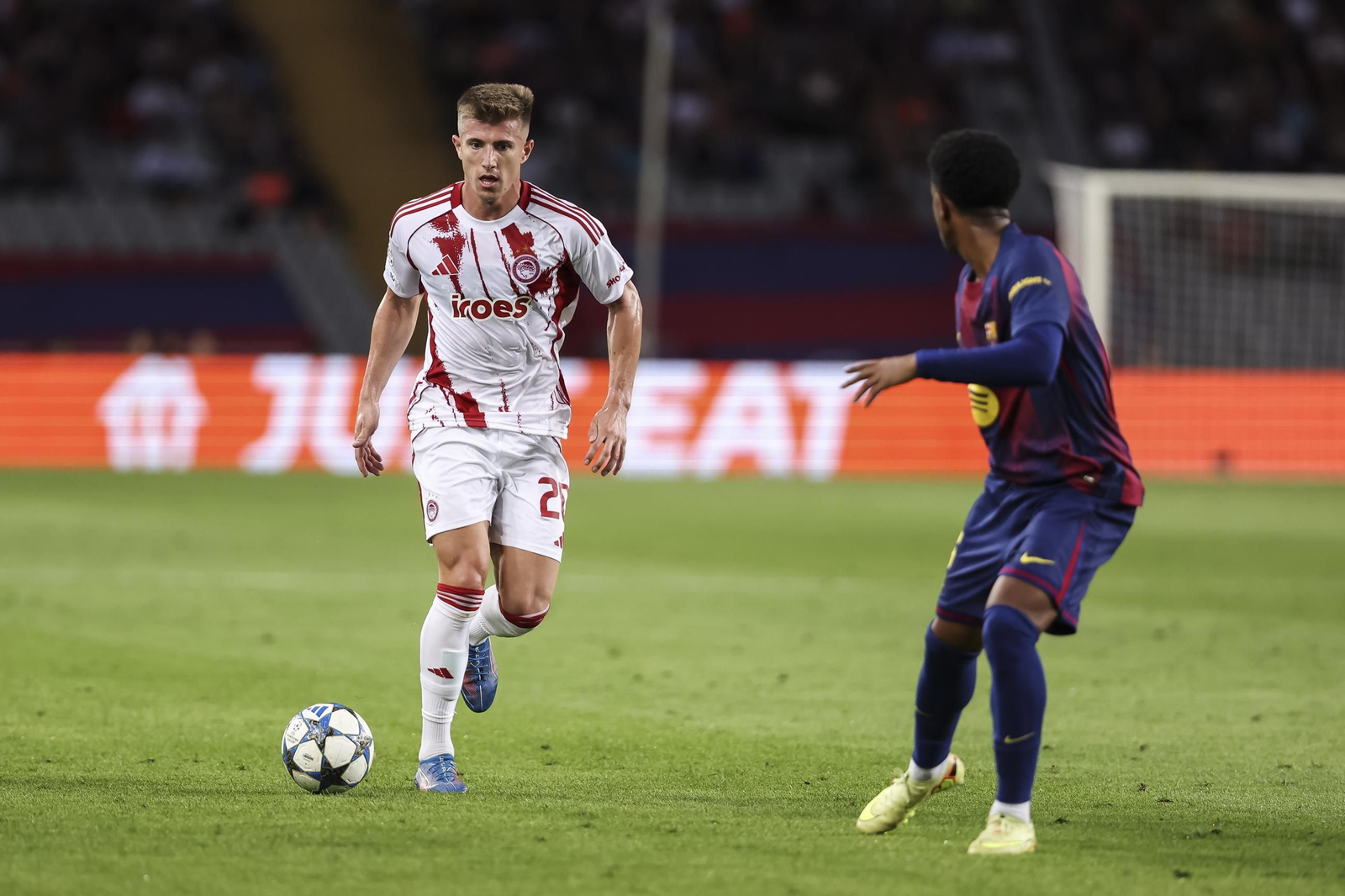 Las fotos del Barcelona-Olympiacos