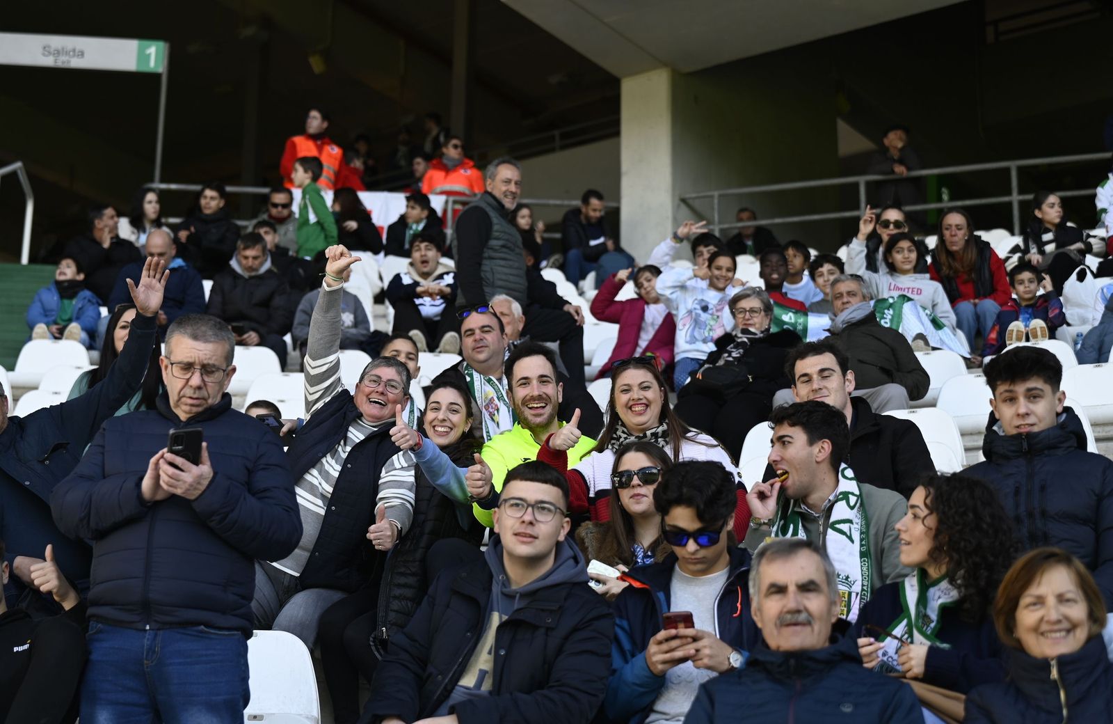Las mejores fotos del ambiente en El Arcángel para el Córdoba CF - Leganés