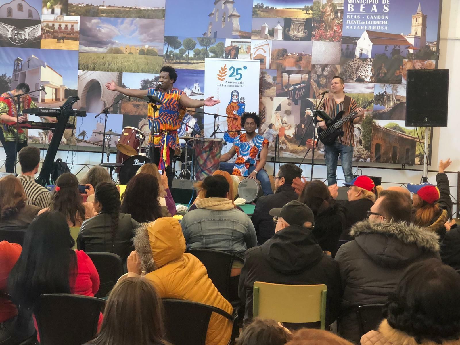 La música venezolana protagoniza parte de la celebración del hermanamiento.