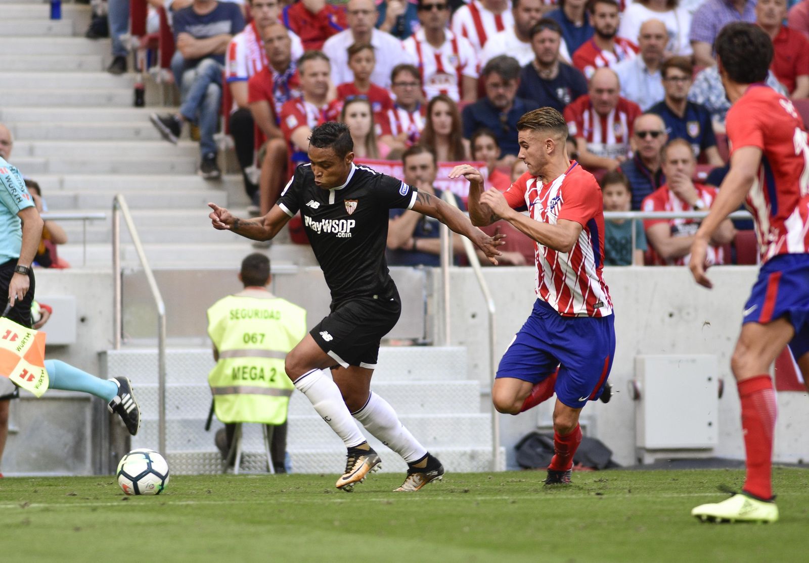 El Atlético de Madrid-Sevilla, en imágenes