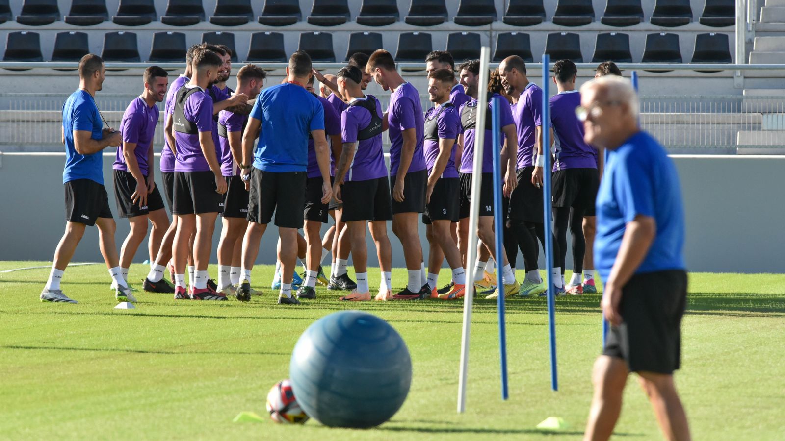Las fotos del entrenamiento de la Balona previo al partido con el Águilas FC