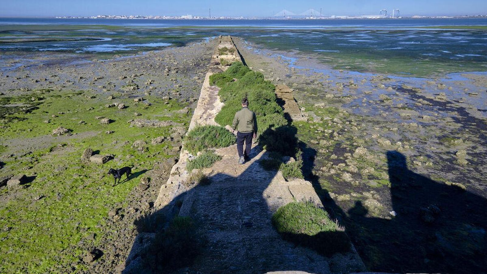 Un tramo del sendero de los Polvorines de Fadricas Un tramo del sendero de los Polvorines de Fadricas