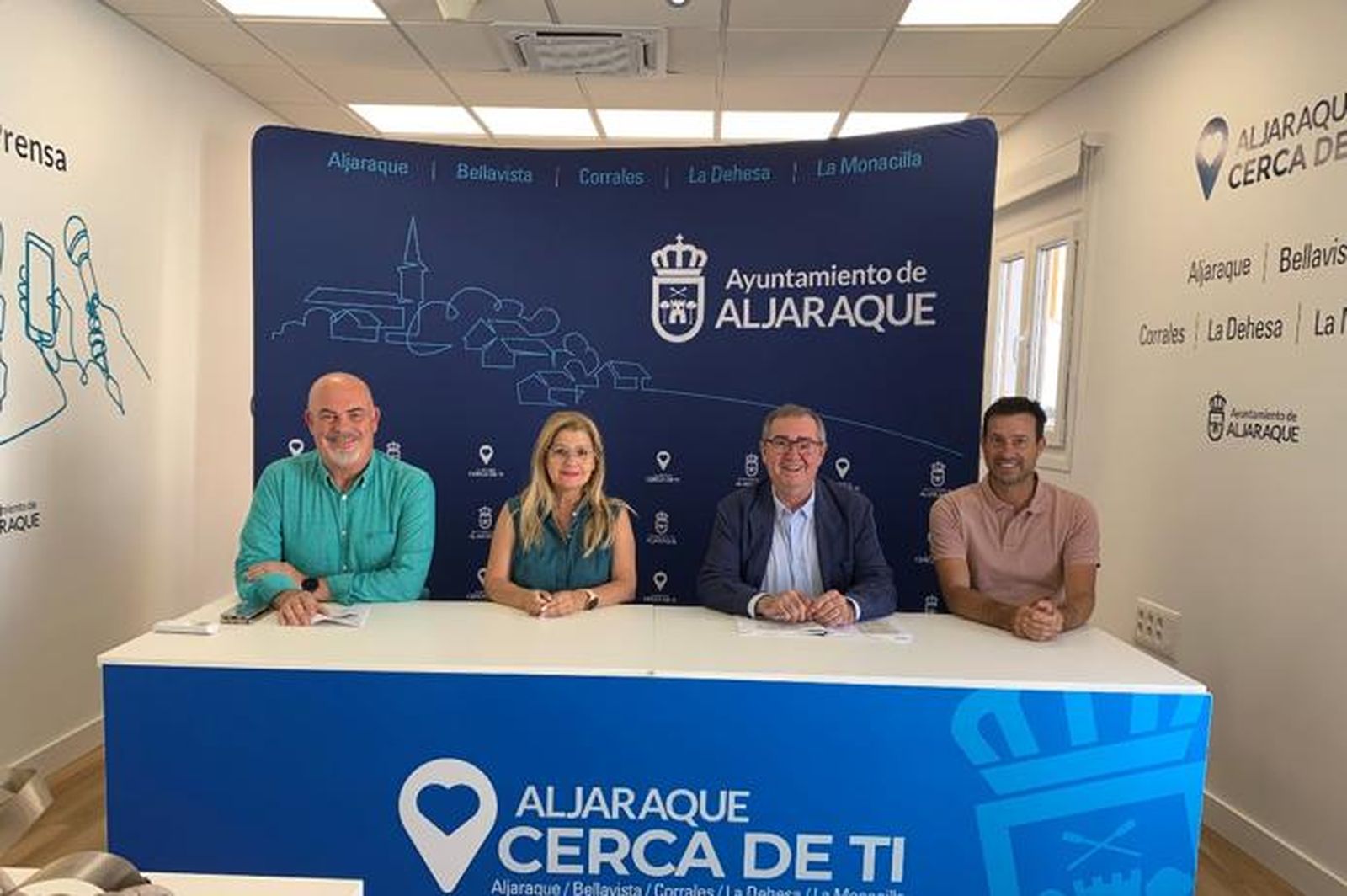 Reunión para impulsar el Plan Local de Salud.