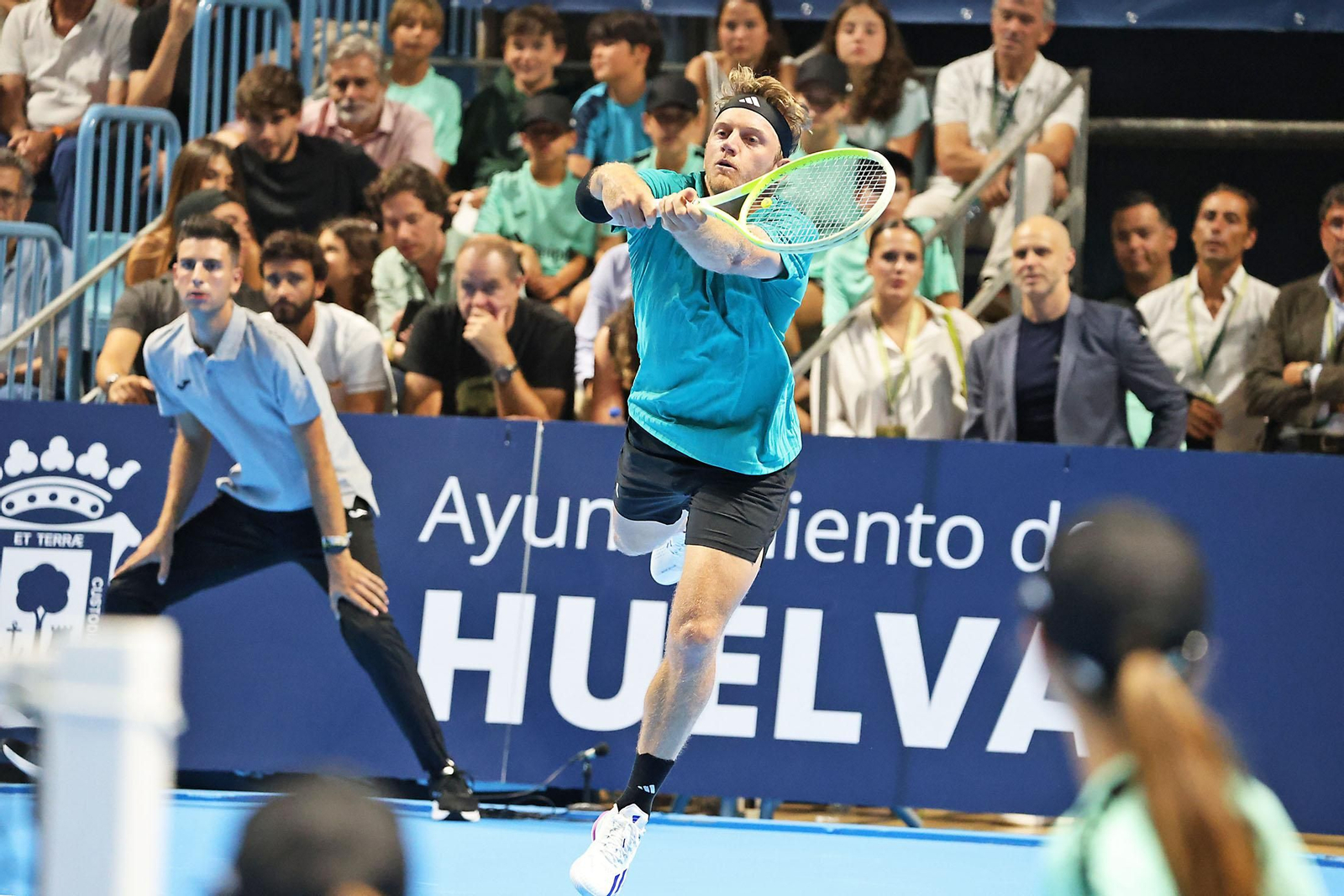 Imágenes de la final masculina de la Copa del Rey de tenis entre Daniil Medvedev y Alejandro Davidovich