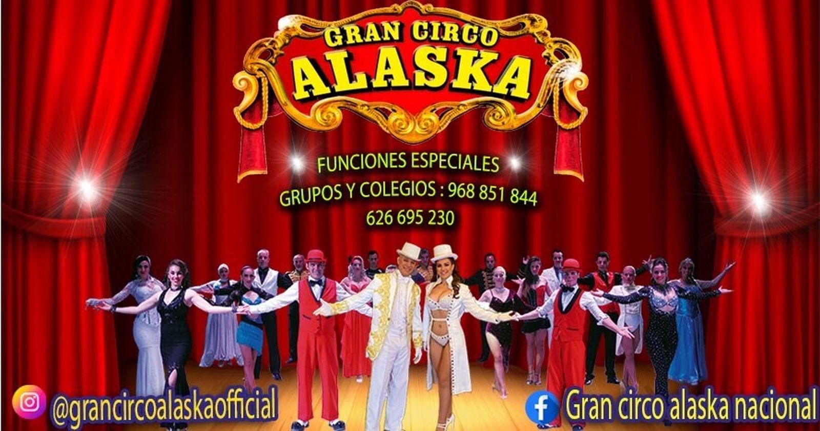 El Gran Circo Alaska llega a Sevilla del 11 al 13 de noviembre