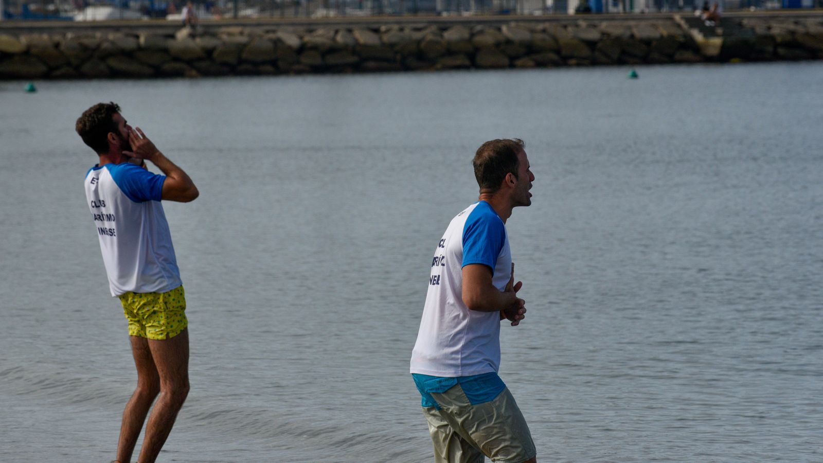 La segunda jornada del Campeonato de España de remo beach-sprint de La Línea, en imágenes